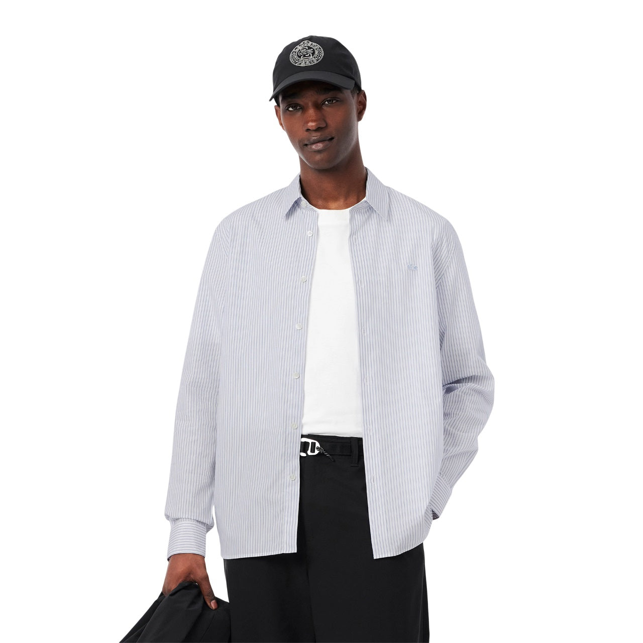 LACOSTE Classic Straight Cut Shirt for Men