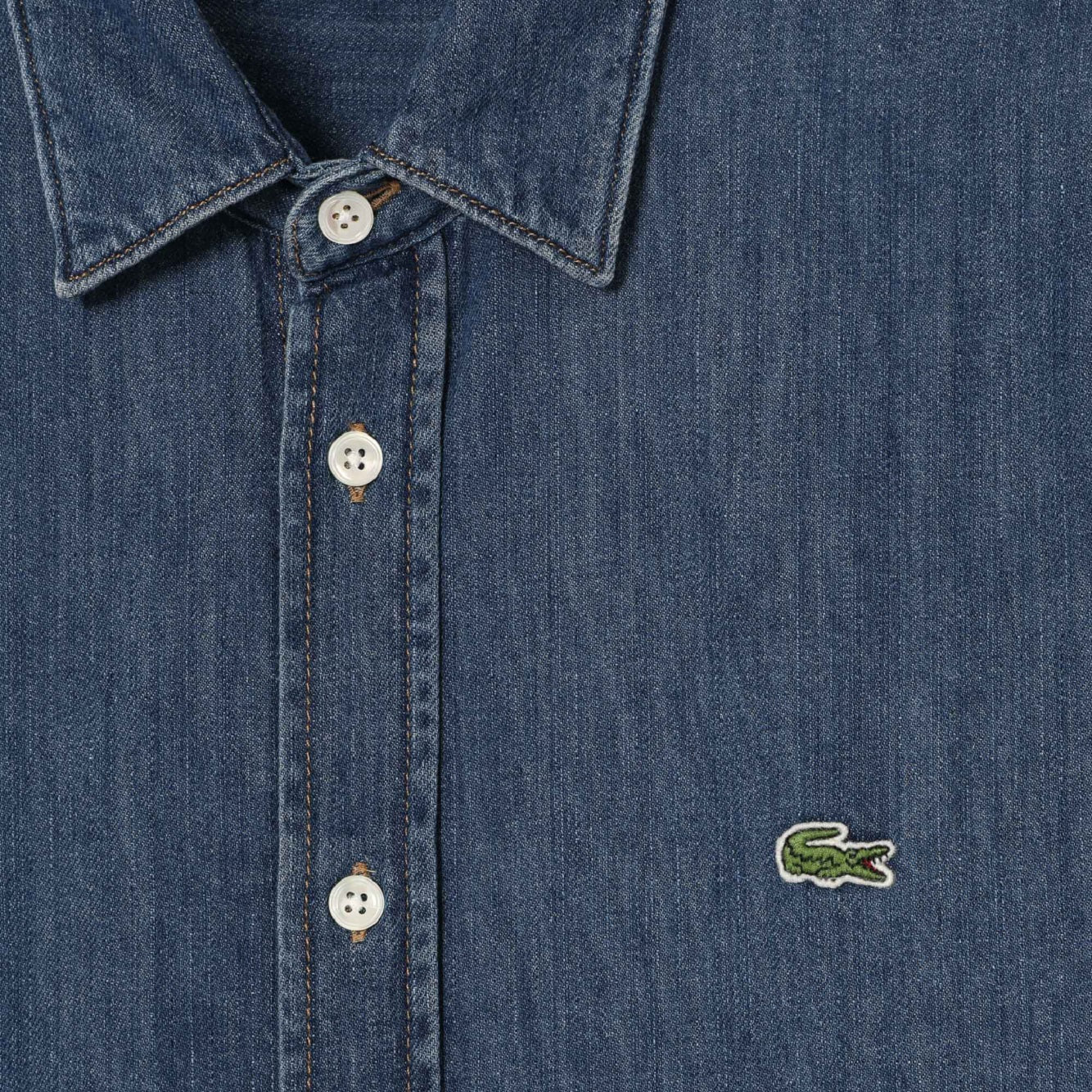 LACOSTE Iconic Denim Shirt for Men