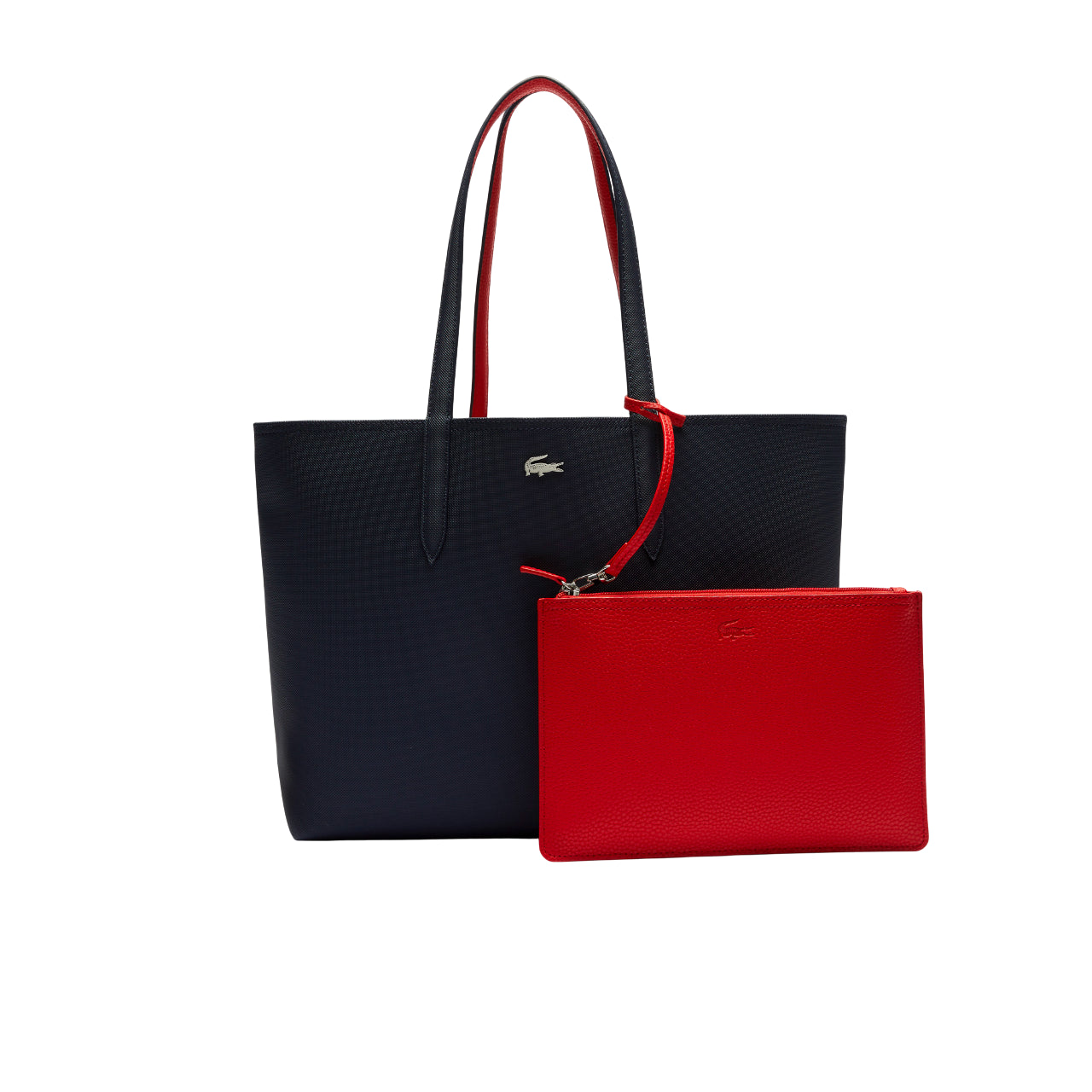 LACOSTE Reversible Shoulder Handbag for Laptops up to 15 inches