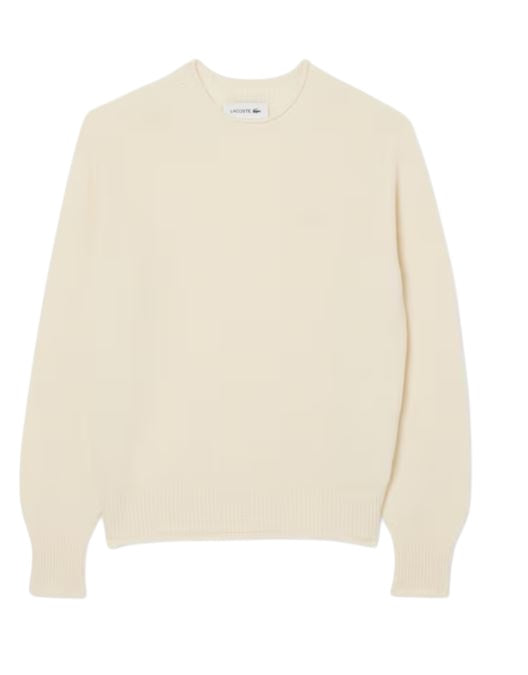 LACOSTE Women's Elegant Seamless Sweater - Classic Fit