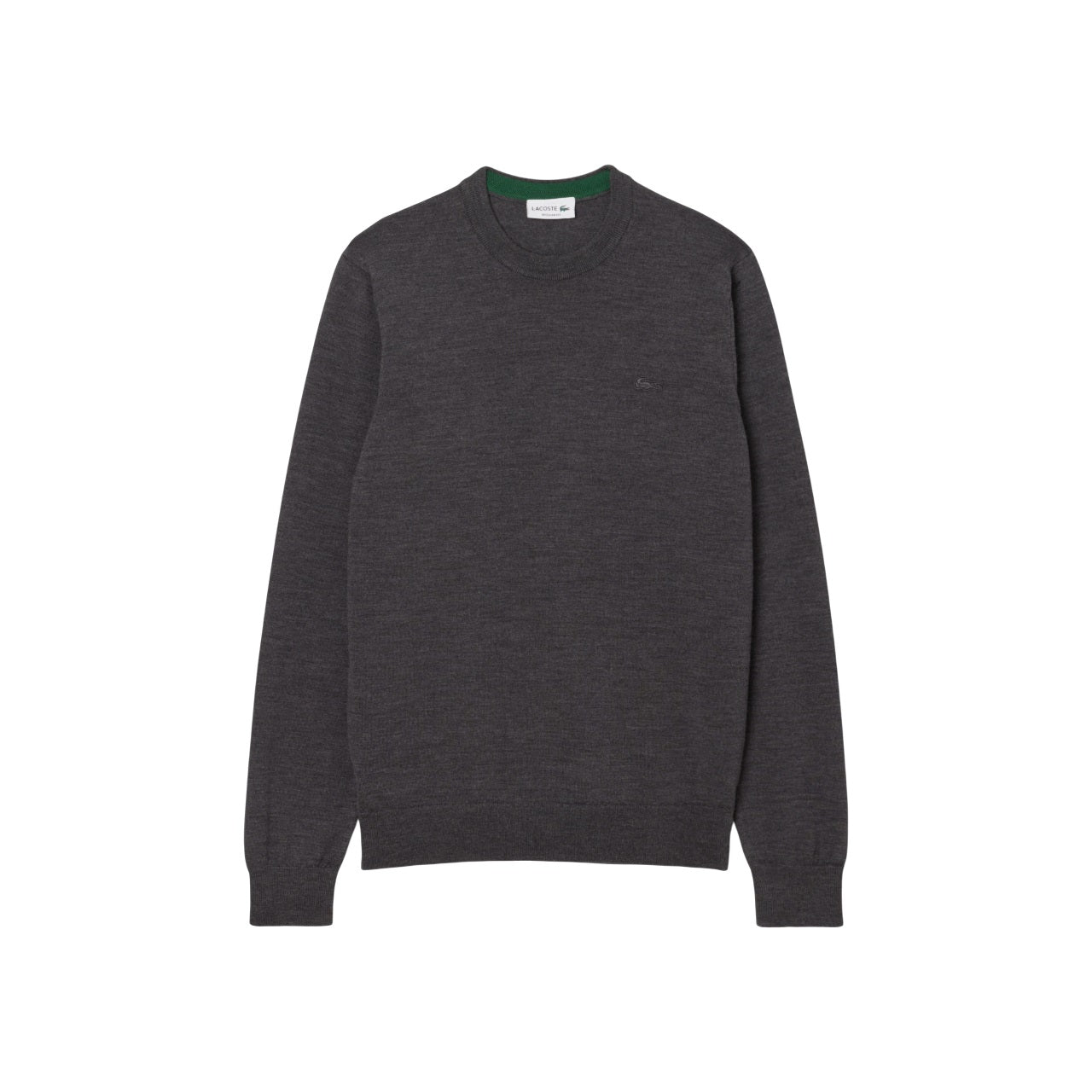 LACOSTE Minimalist Merino Wool Sweater for Men