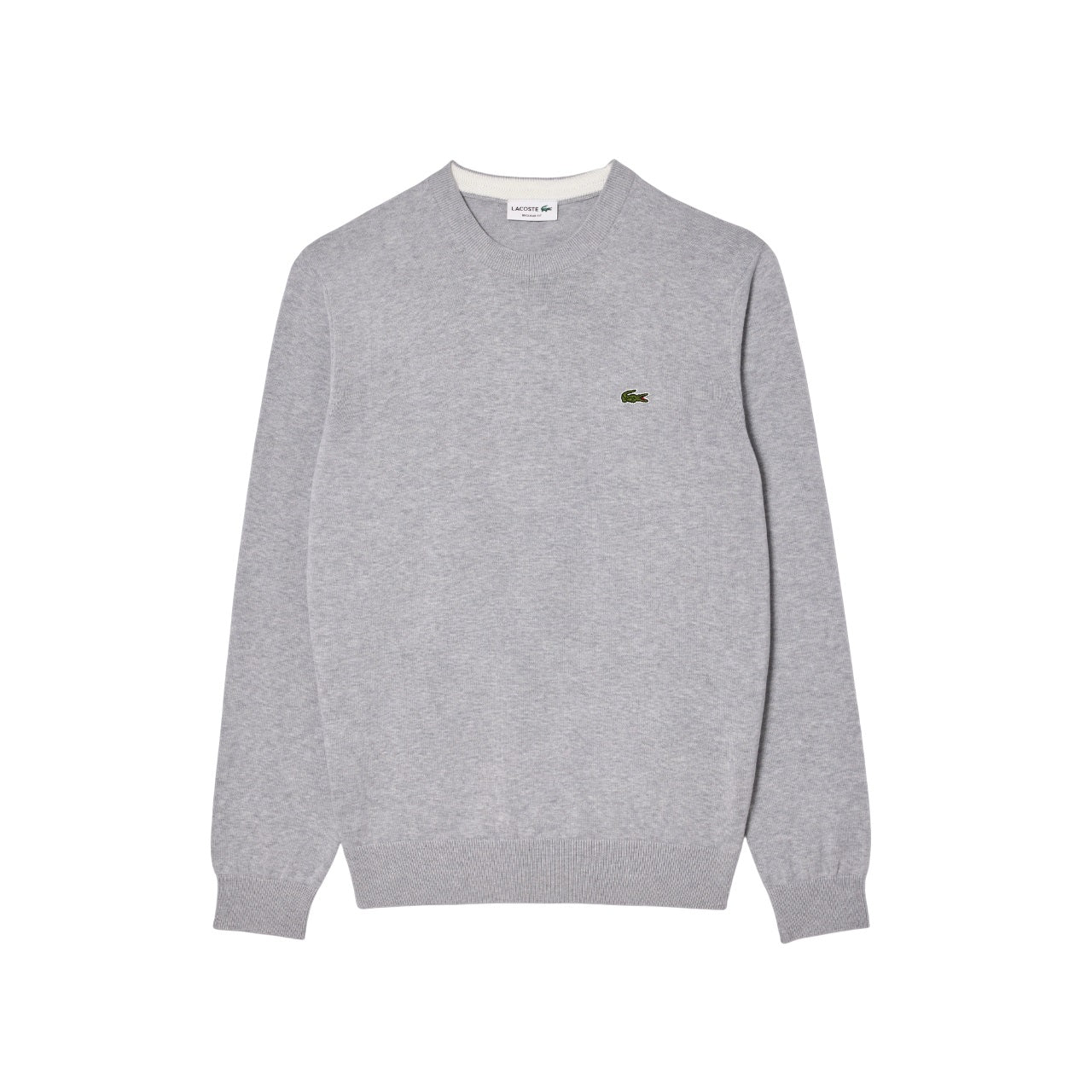 LACOSTE Cozy Ribbed Pullover Sweater for Men