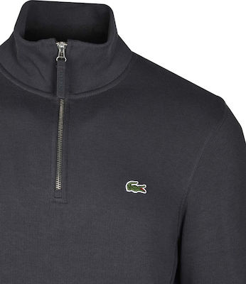 LACOSTE Men's Half Zip Knit Sweatshirt
