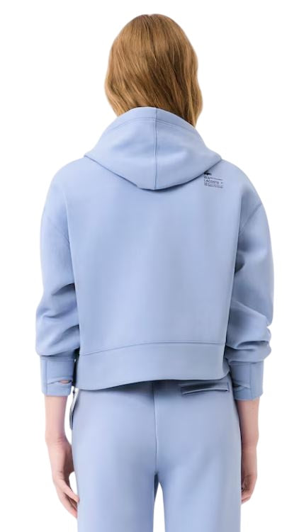 LACOSTE Cropped Sporty Elegance Hoodie