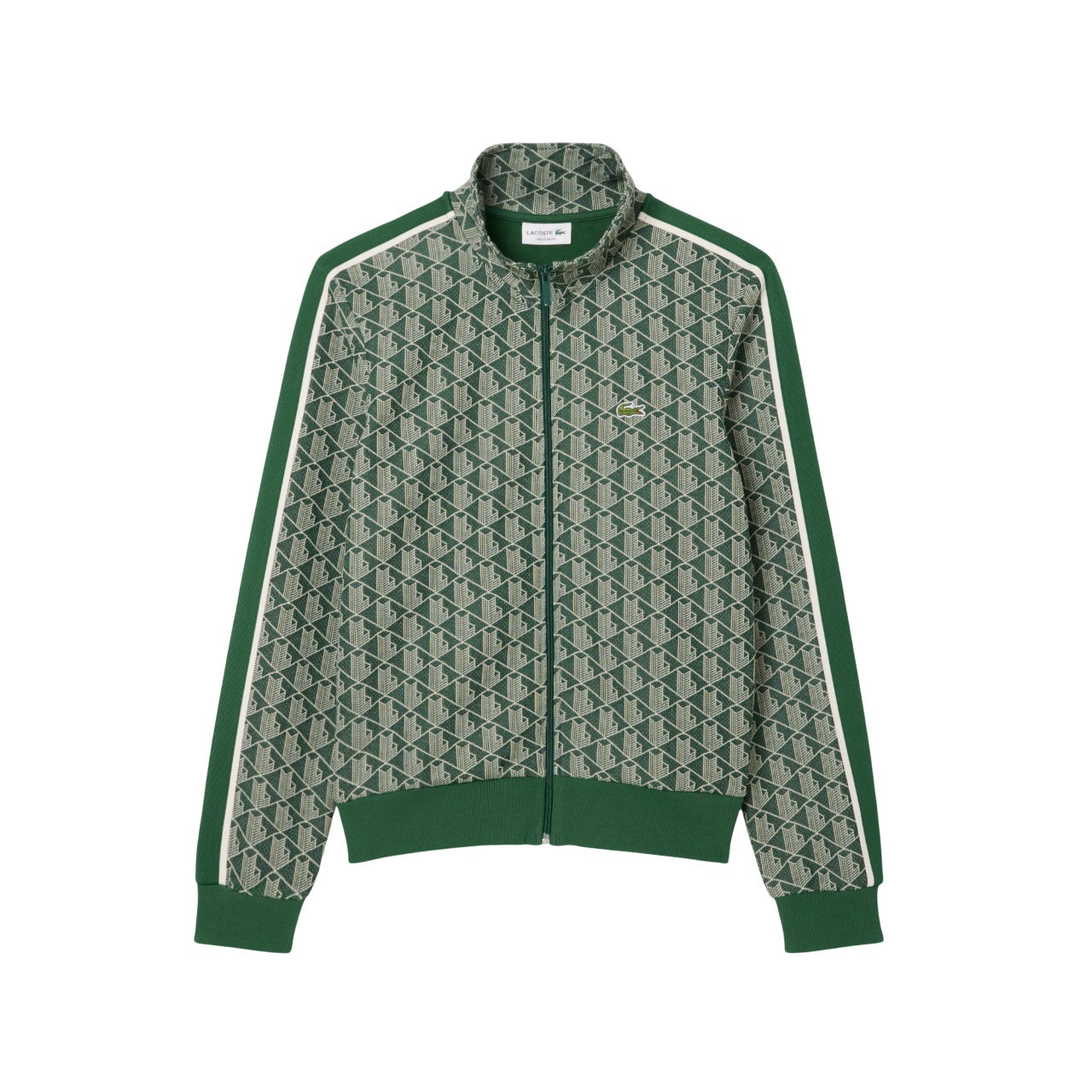 LACOSTE Men's Zip-Up Sweatshirt - Slightly Fitted Design