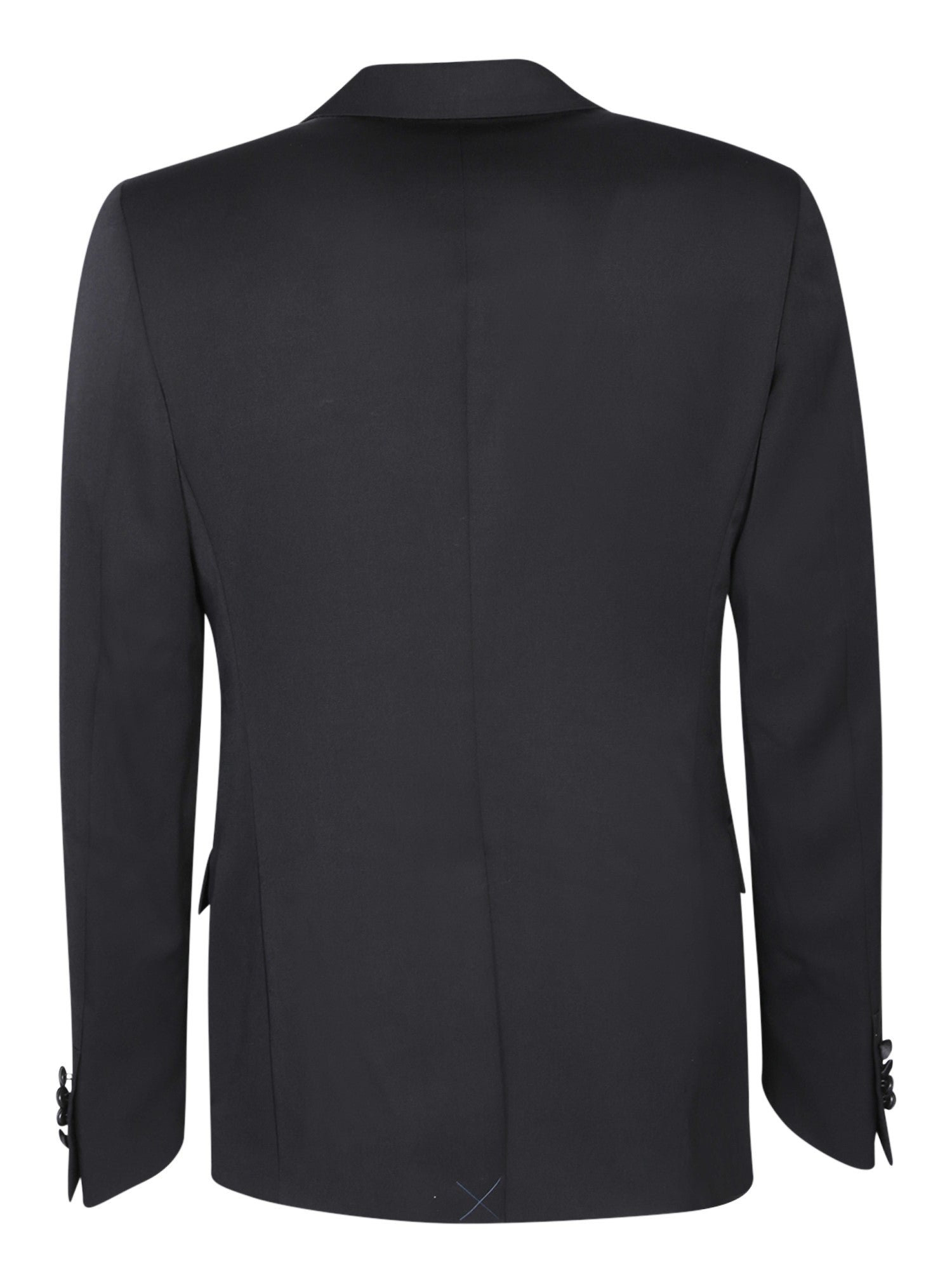 LANVIN Sophisticated Wool Black Blazer for Men