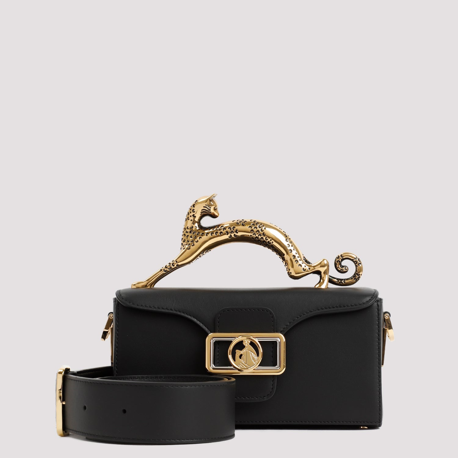 LANVIN Mini Sculpted Cat Handbag