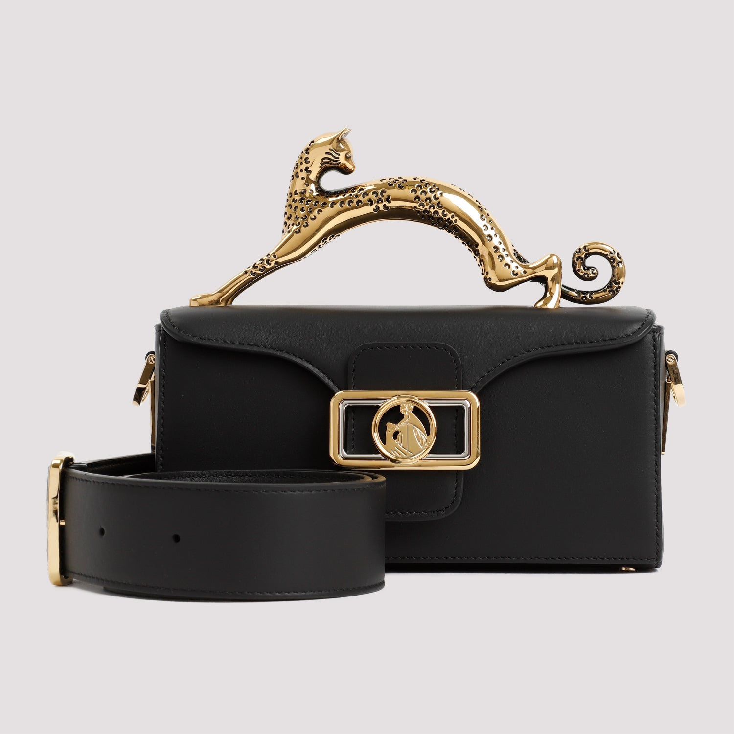 LANVIN Mini Sculpted Cat Handbag