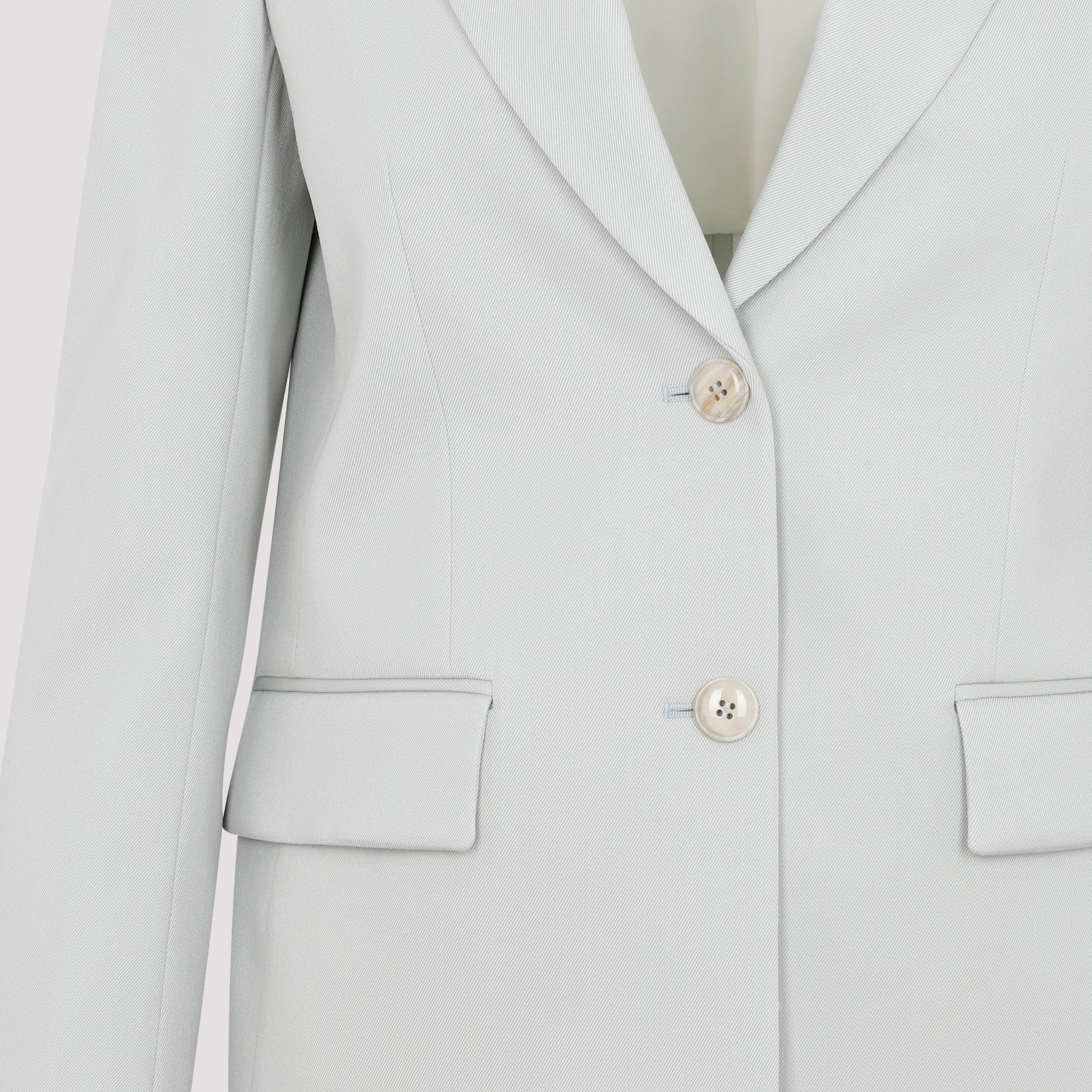 LANVIN Elegant Women's Wool Blazer - Spring/Summer Collection