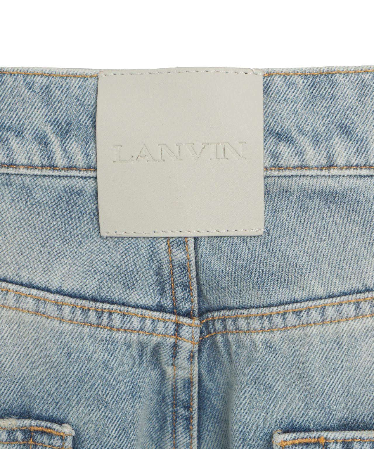 LANVIN Loose Fit Wide Leg Jeans