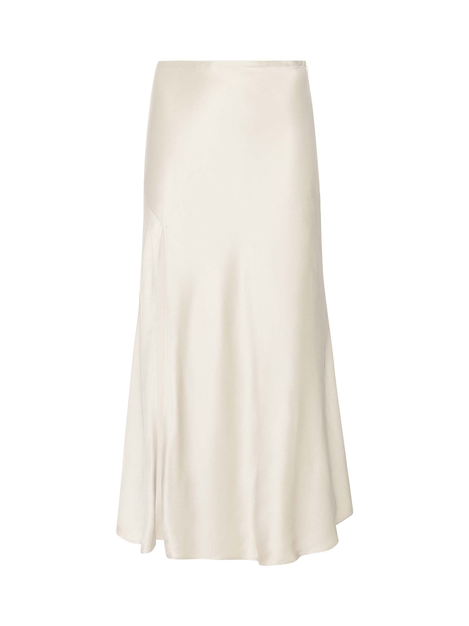 LAPOINTE Elegantly Designed Midi Skirt with Stylish Slit