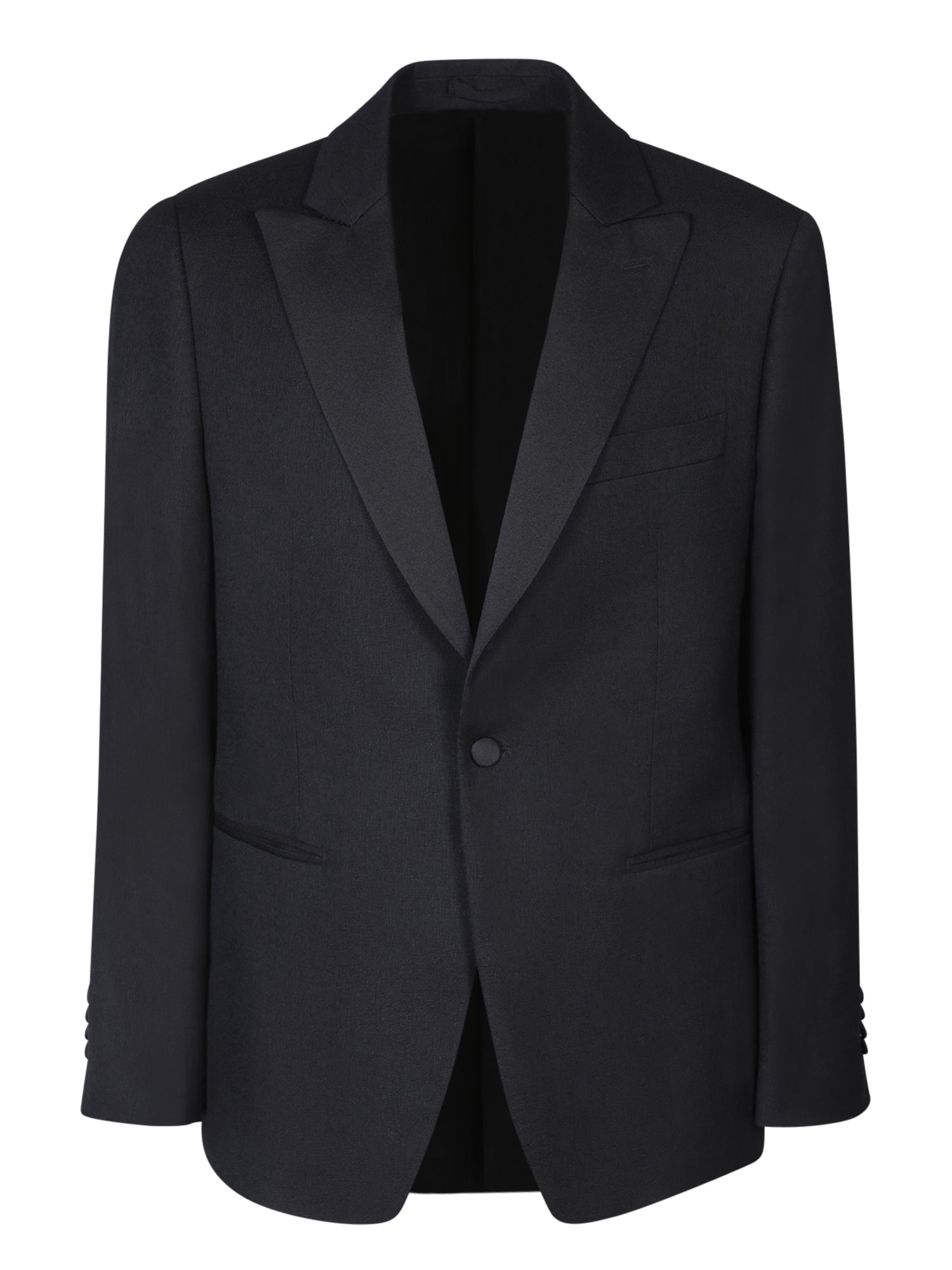 LARDINI Sophisticated Black Suit for Men