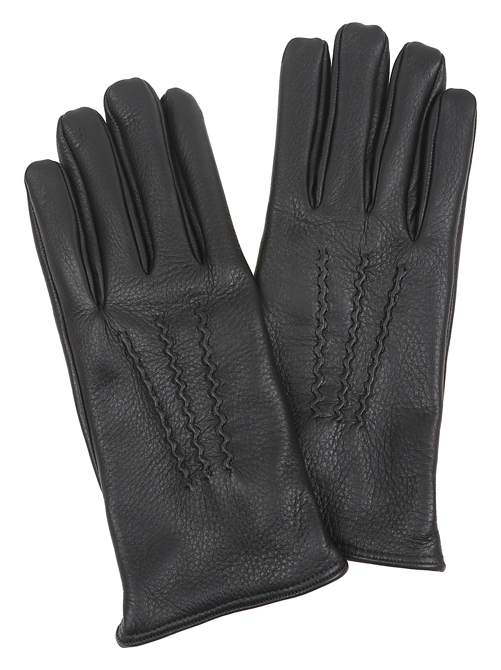 LARDINI Elegant Deer Skin Gloves for Men - FW25