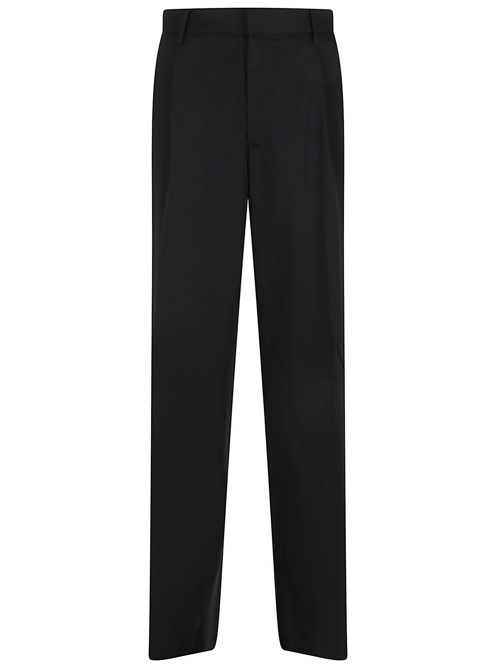 LARDINI Refined Wool Trousers for Men - Perfect Fit