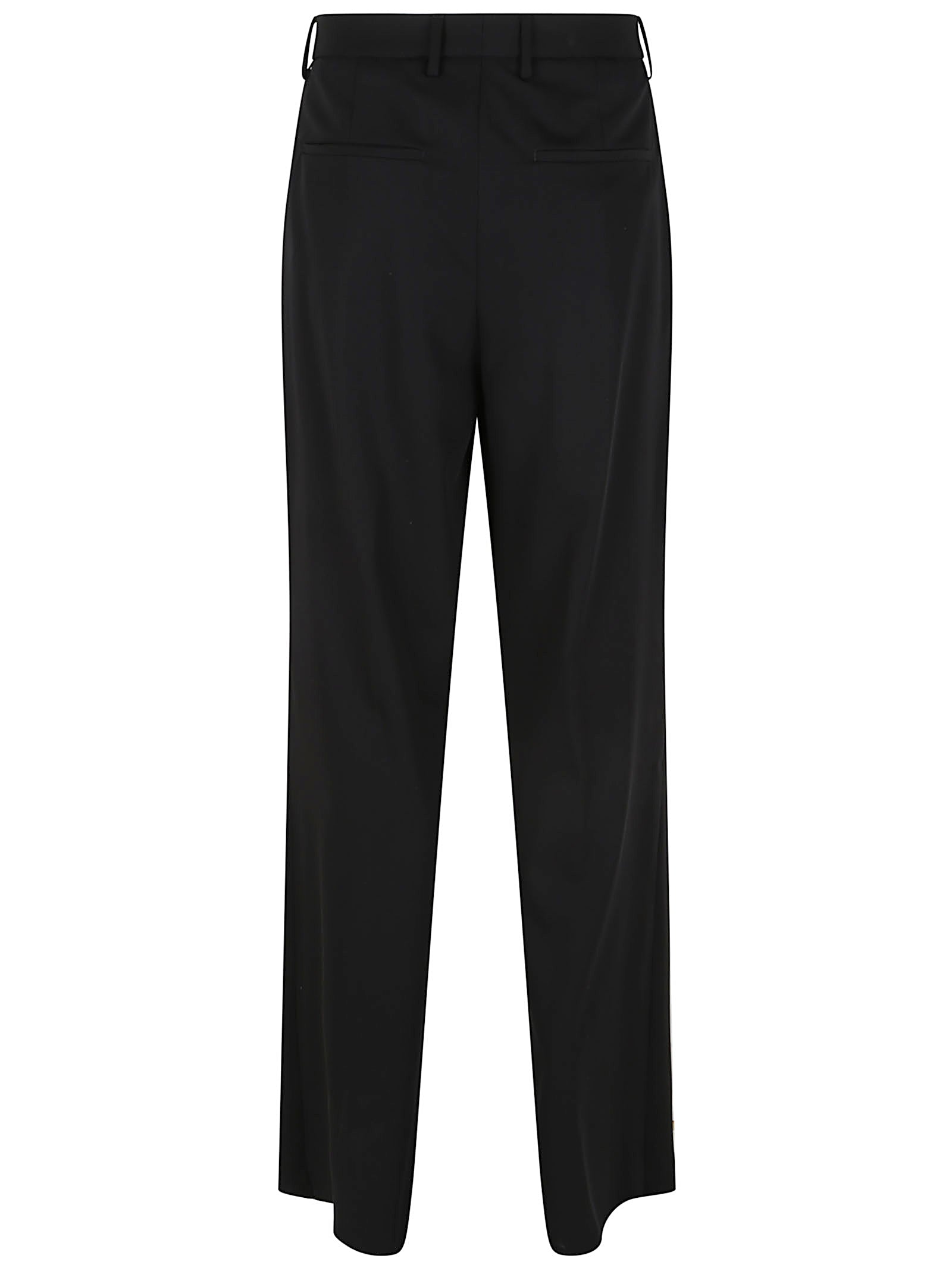 LARDINI Refined Wool Trousers for Men - Perfect Fit