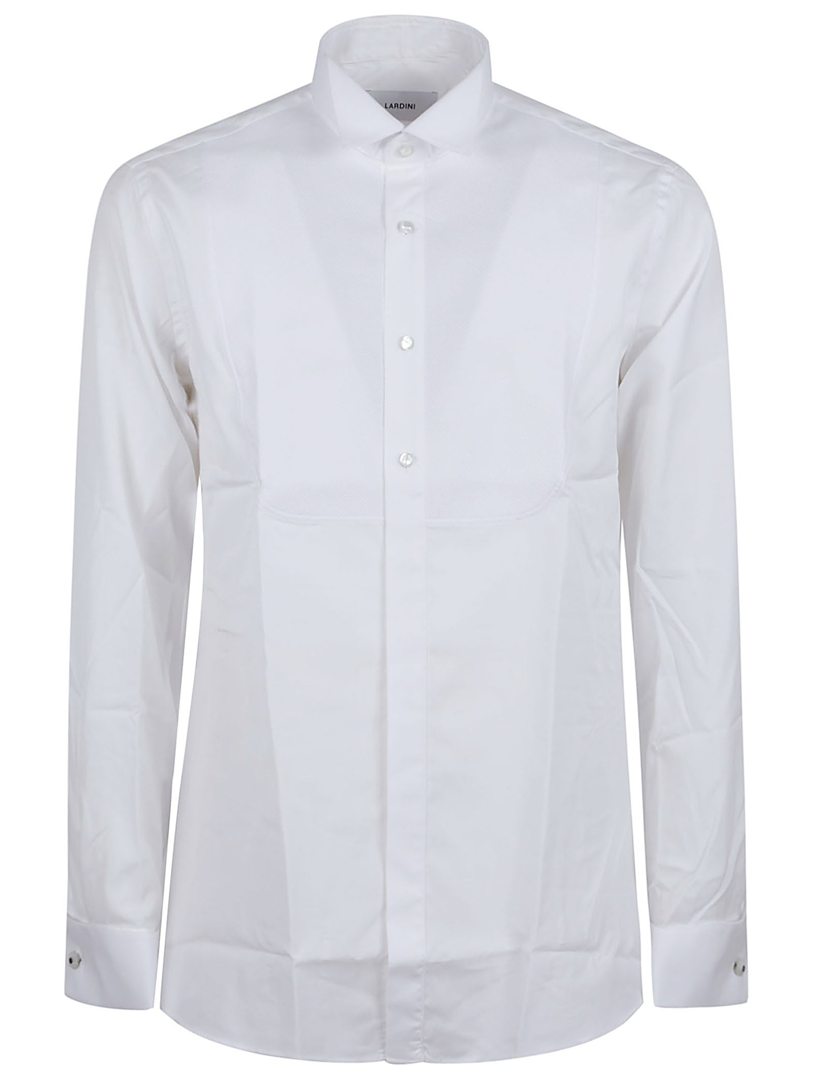 LARDINI Elevated Cotton Shirt for Men - Spring Summer 25