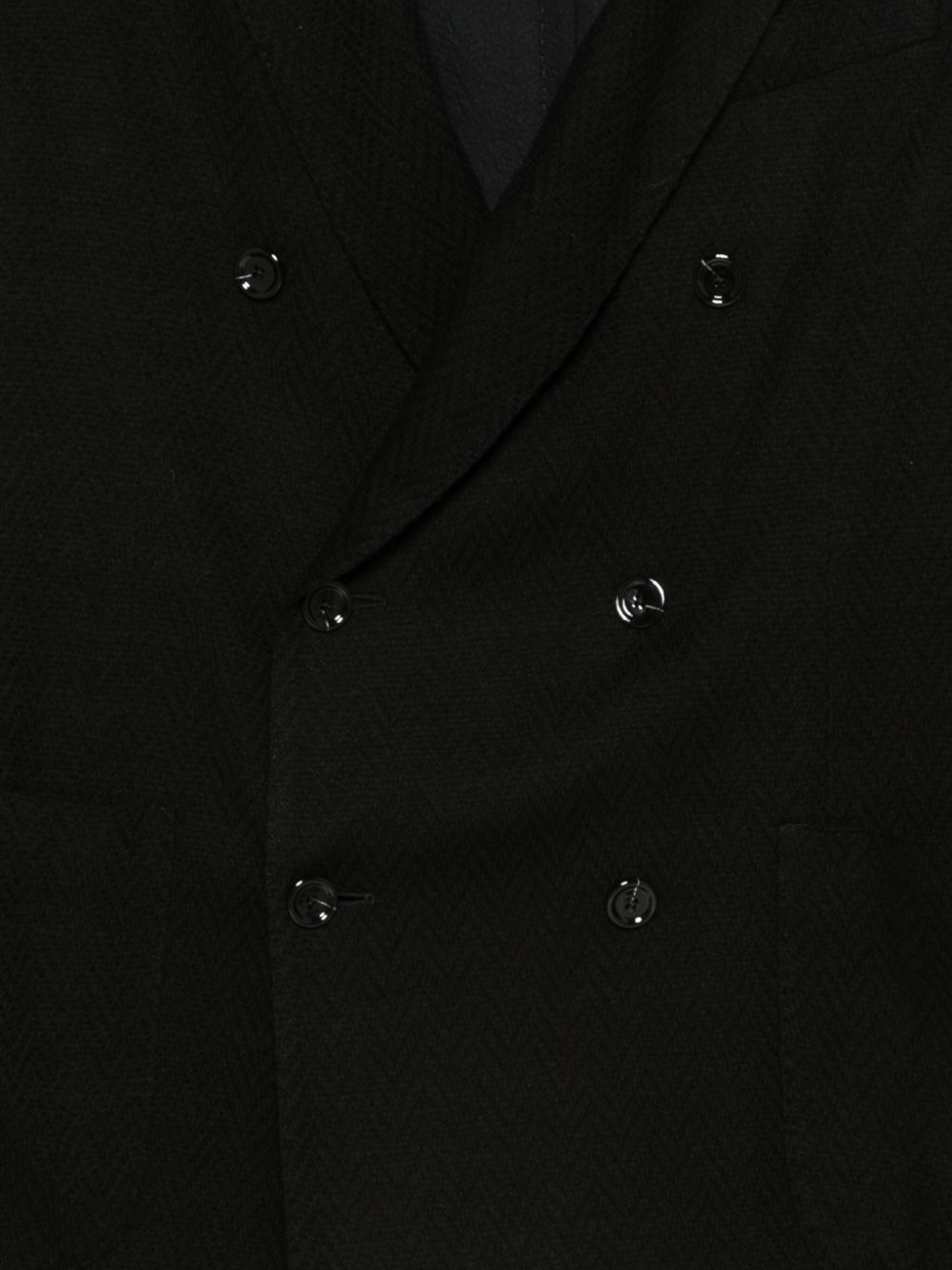 LARDINI Double-Breasted Jacket with Peak Lapels for Men - FW25