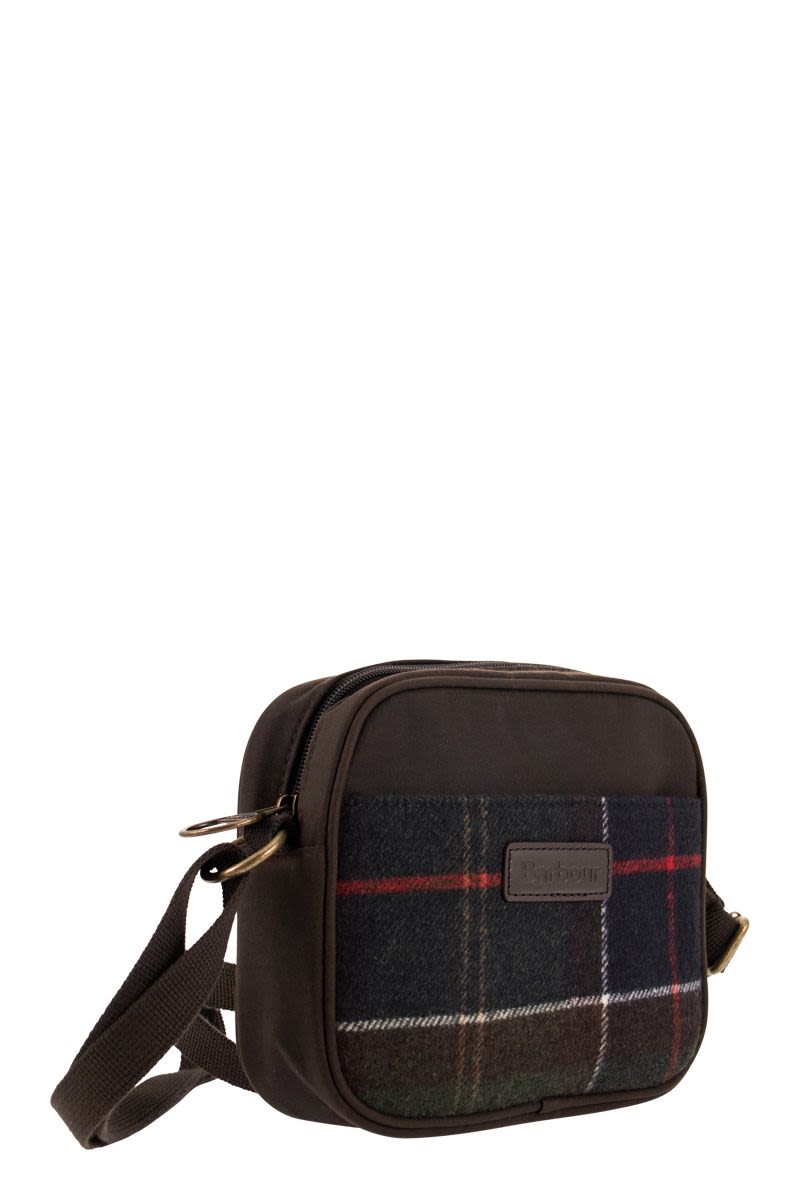 BARBOUR Classic Tartan Shoulder Handbag - 19 x 16.5 x 5 cm
