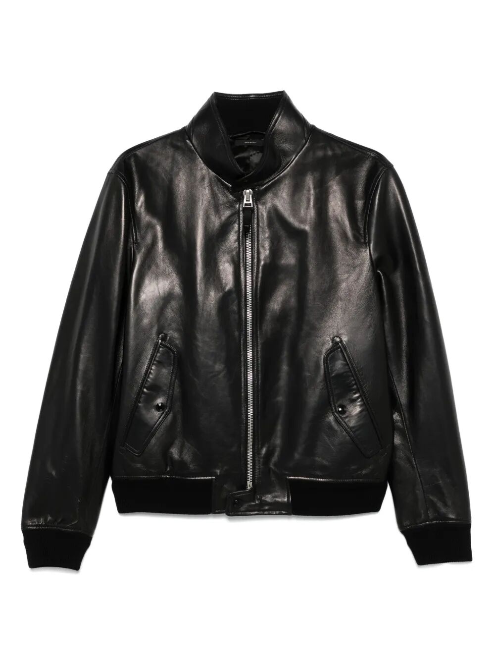 TOM FORD Classic Harrington Leather Jacket for Men