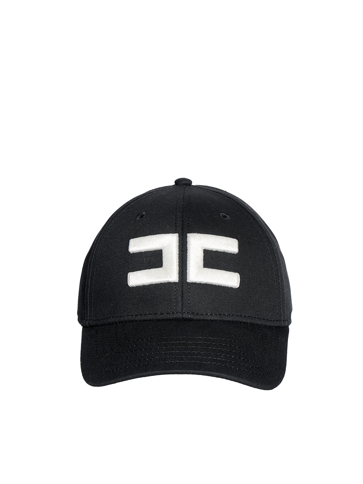 ELISABETTA FRANCHI Embroidered Baseball Hat with Adjustable Closure