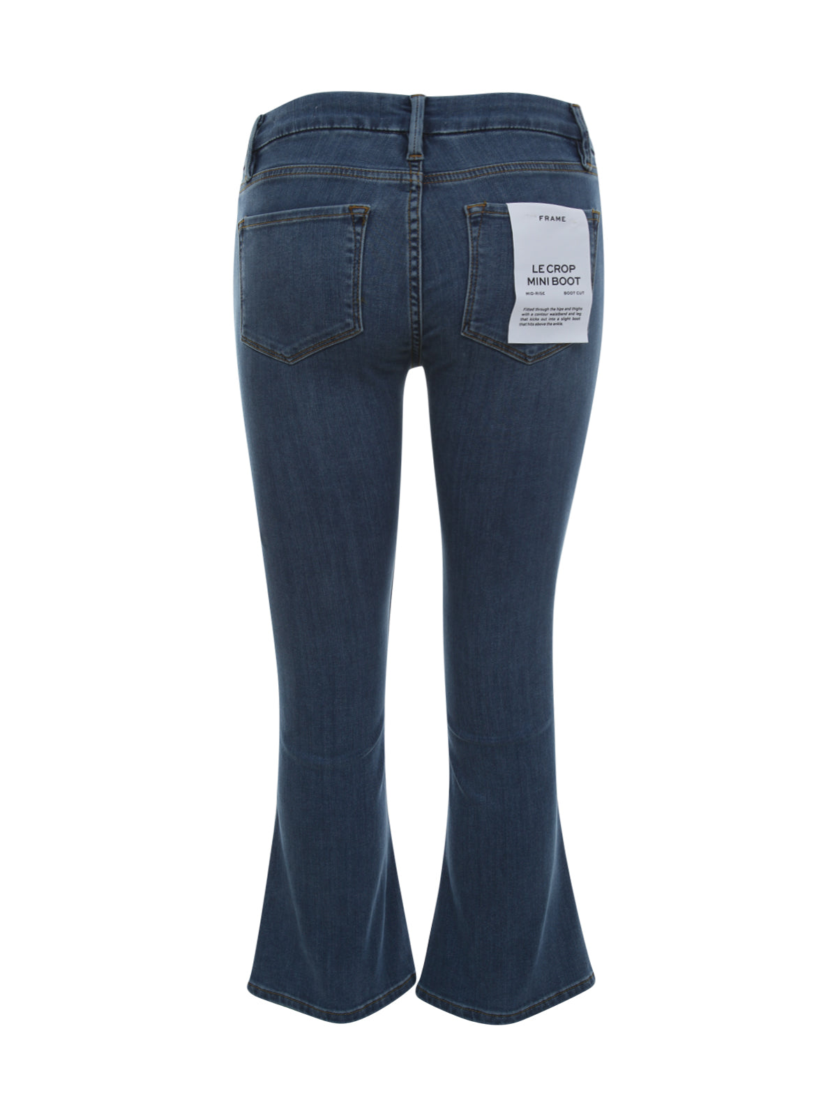 FRAME Cropped Mini Boot Trousers for Women