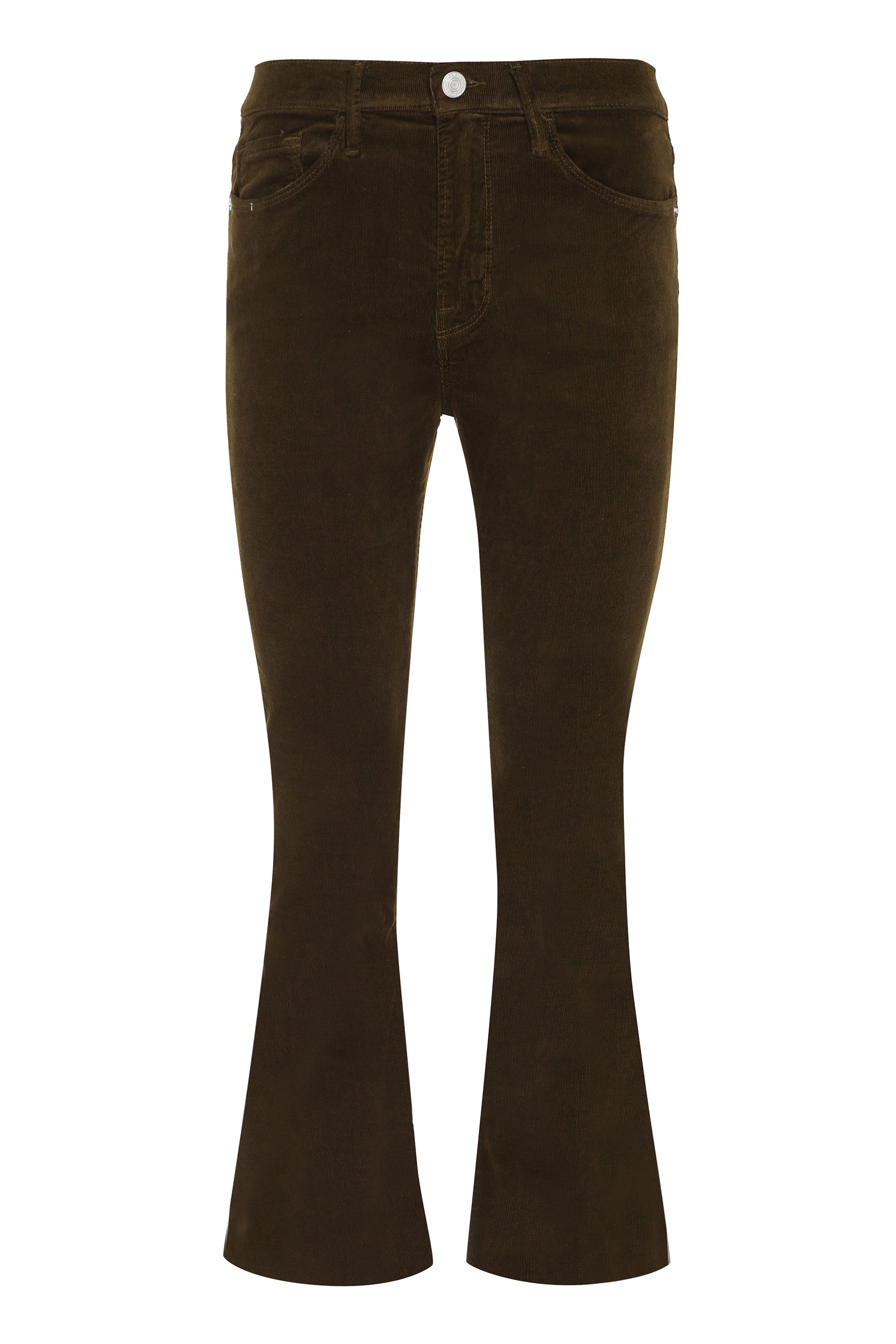 FRAME Women's Mini Boot Corduroy Trousers
