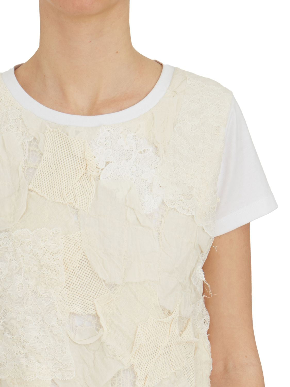 YEUNG CHIN Double Layer Crewneck T-Shirt - Size S