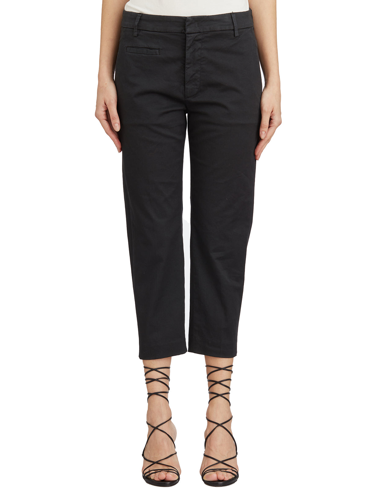 DONDUP Essential Cotton Trousers - Size 40