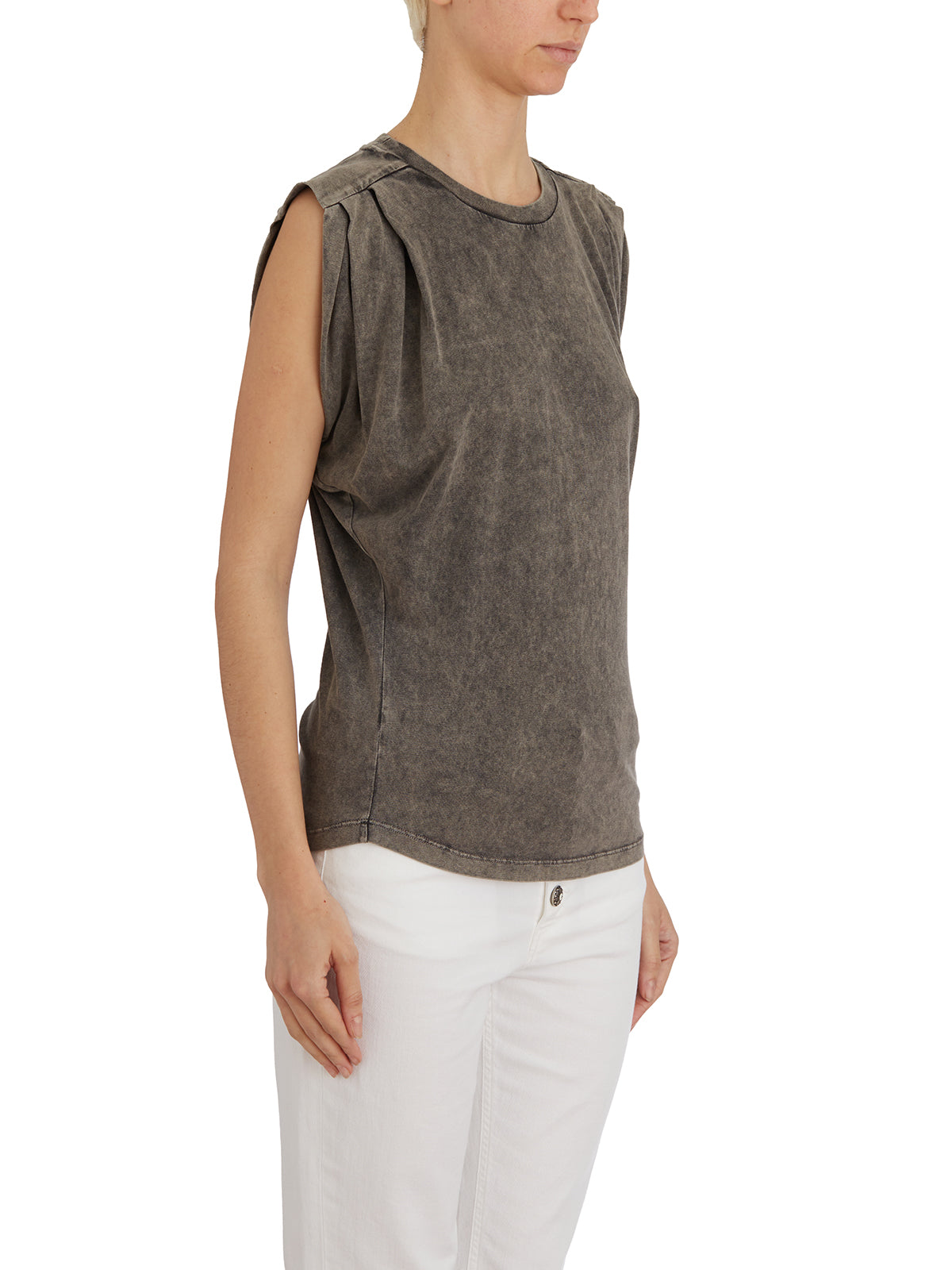 DONDUP Sleeveless Crewneck T-Shirt - Size S