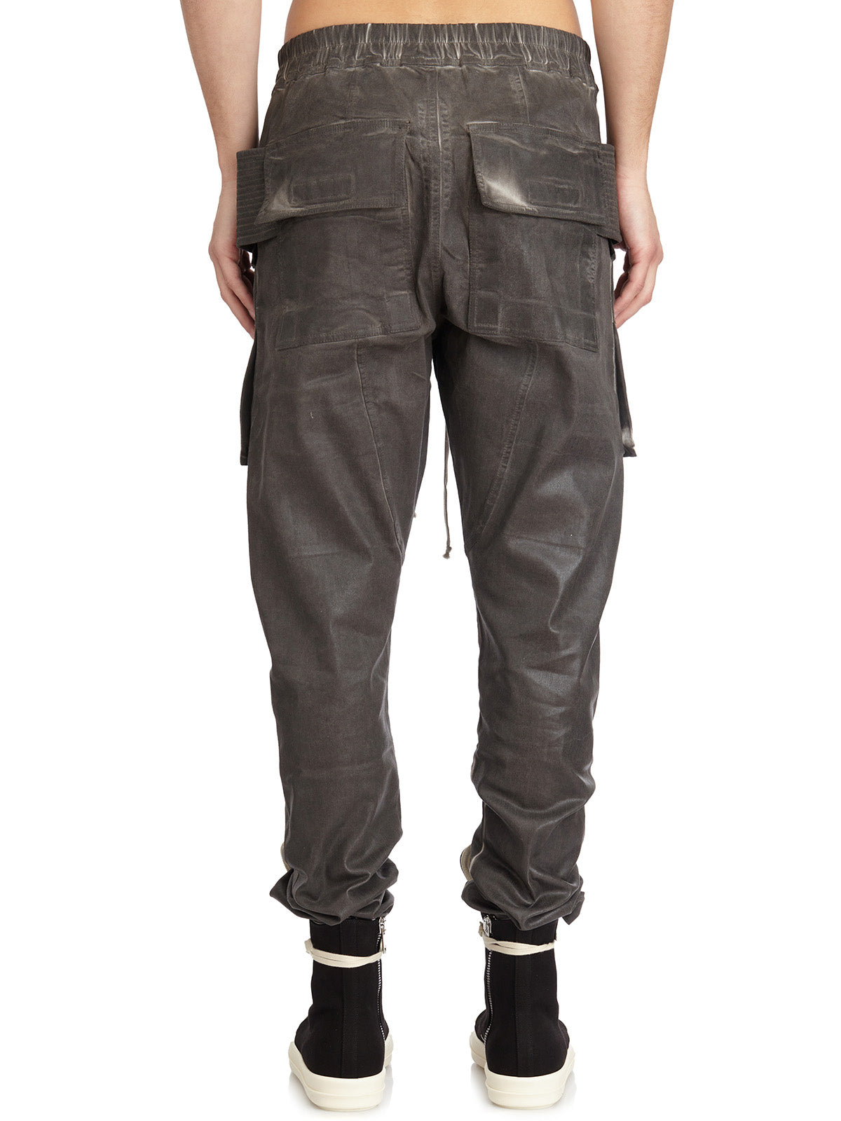 DRKSHDW Men's Cargo Drawstring Denim Pants - Size M