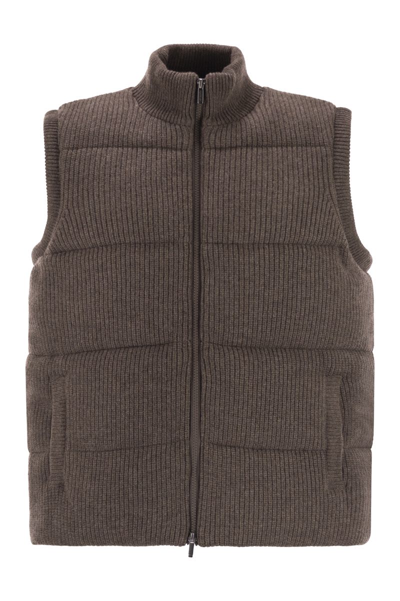 MC2 SAINT BARTH Men's Padded Wool Waistcoat