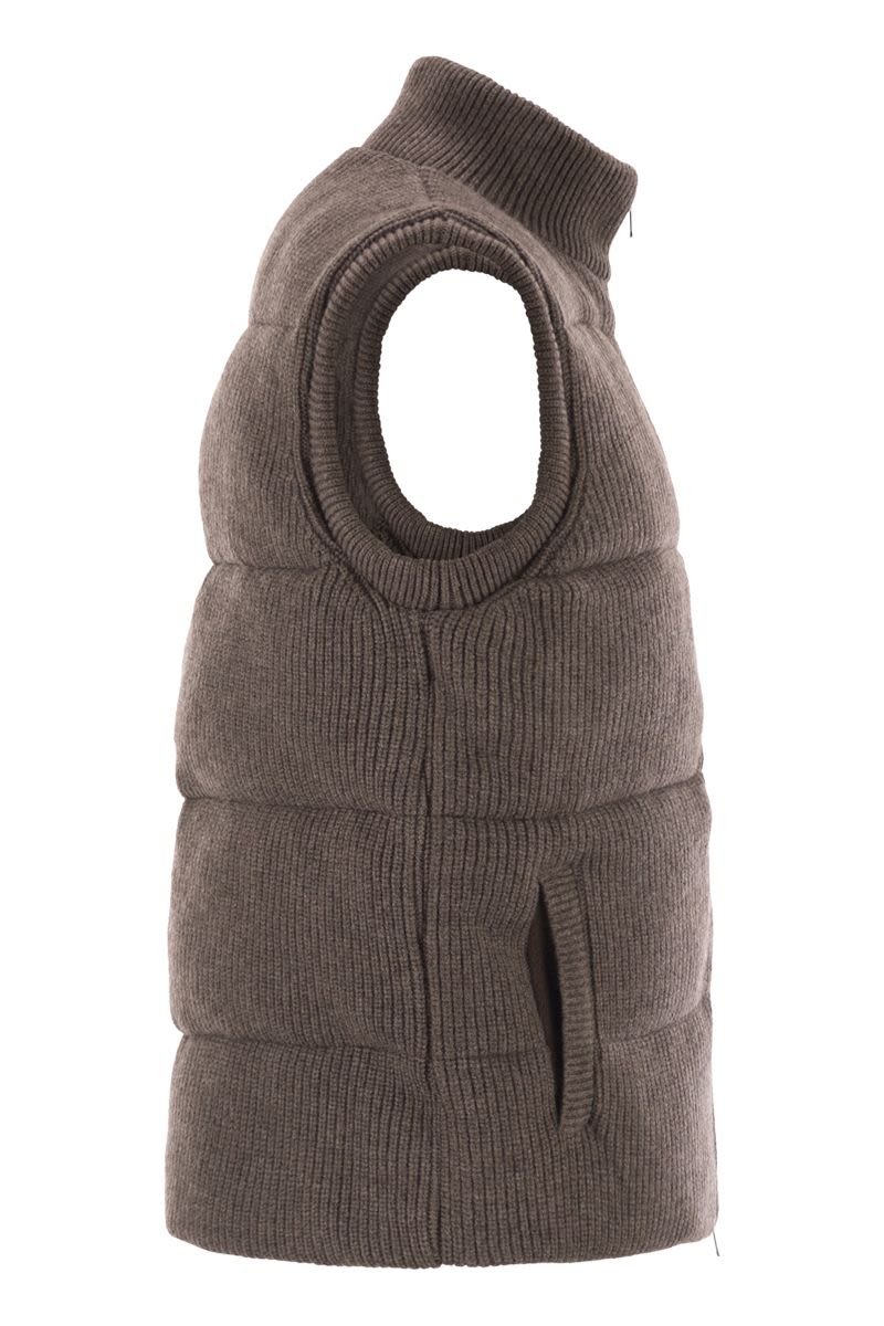 MC2 SAINT BARTH Men's Padded Wool Waistcoat