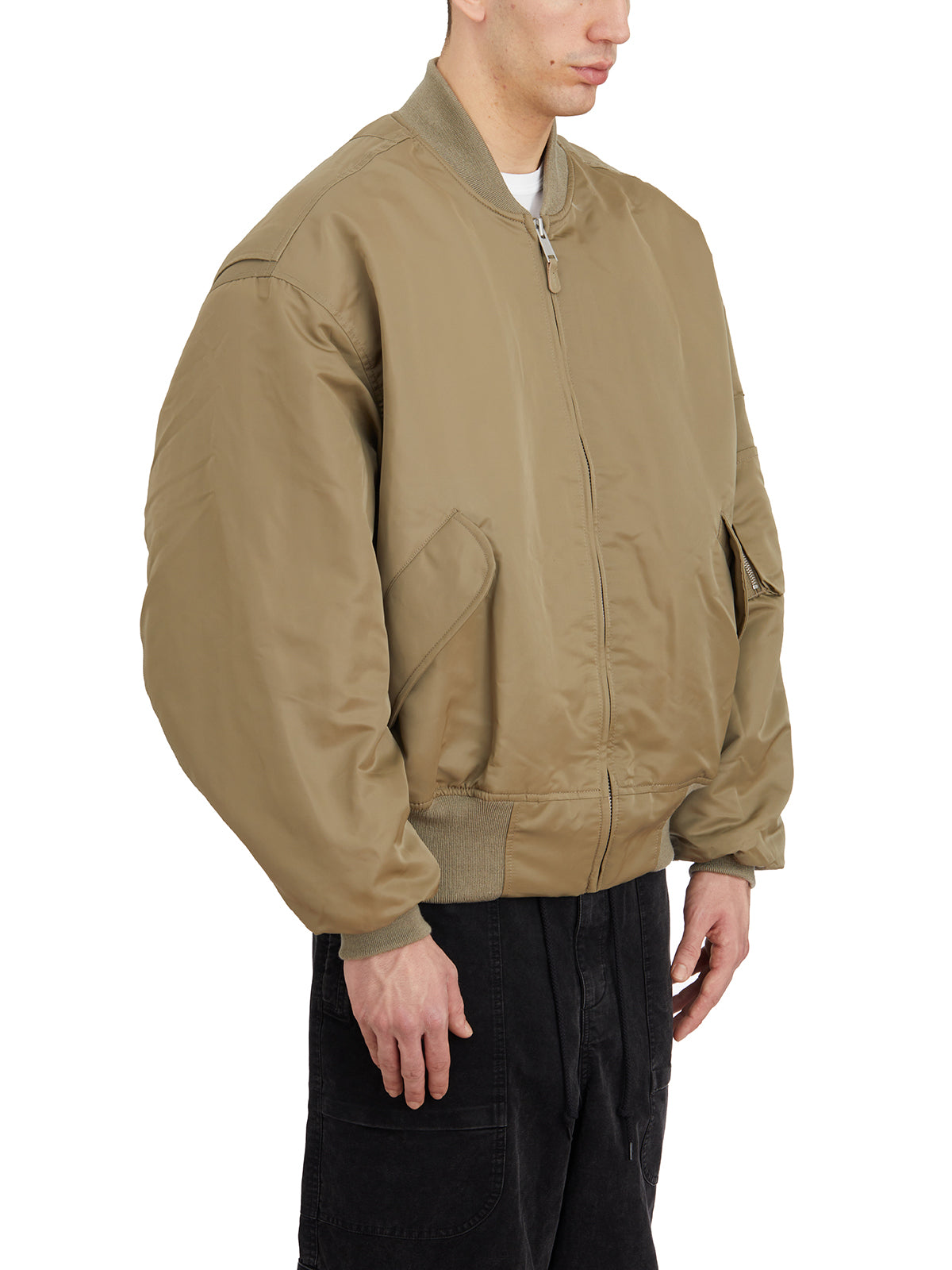 ENTIRE STUDIOS Boxy Fit Bomber Jacket - Medium Size