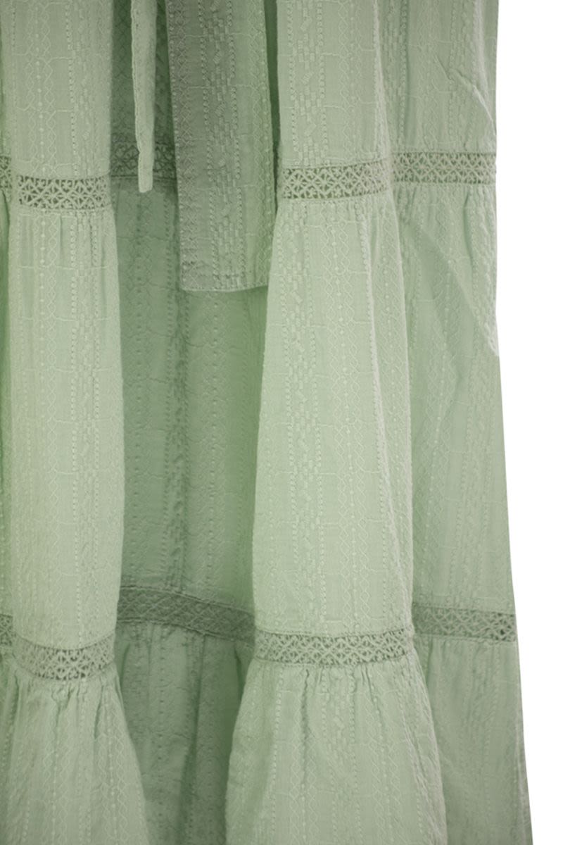 MC2 SAINT BARTH Leyde Maxi Cotton Dress
