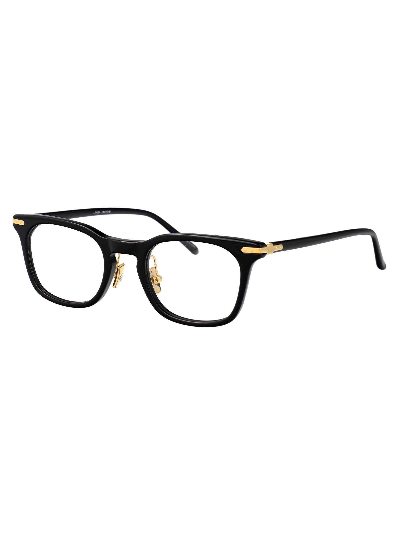LINDA FARROW Chic Acetate Optical Glasses - Unisex