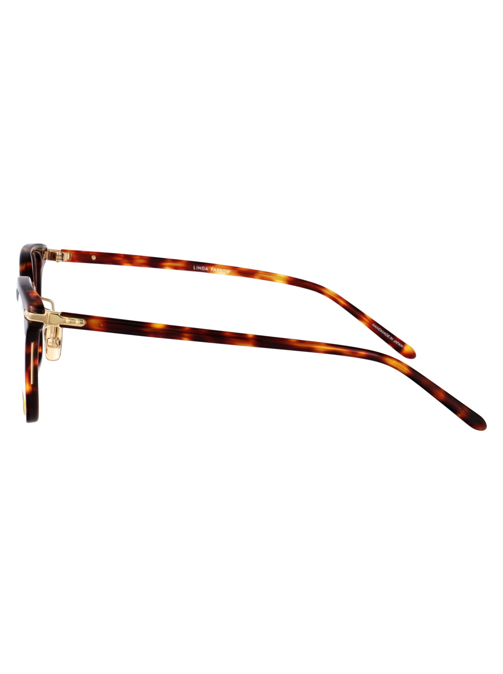 LINDA FARROW Acetate Optical Glasses - Unisex Fashion Accessory