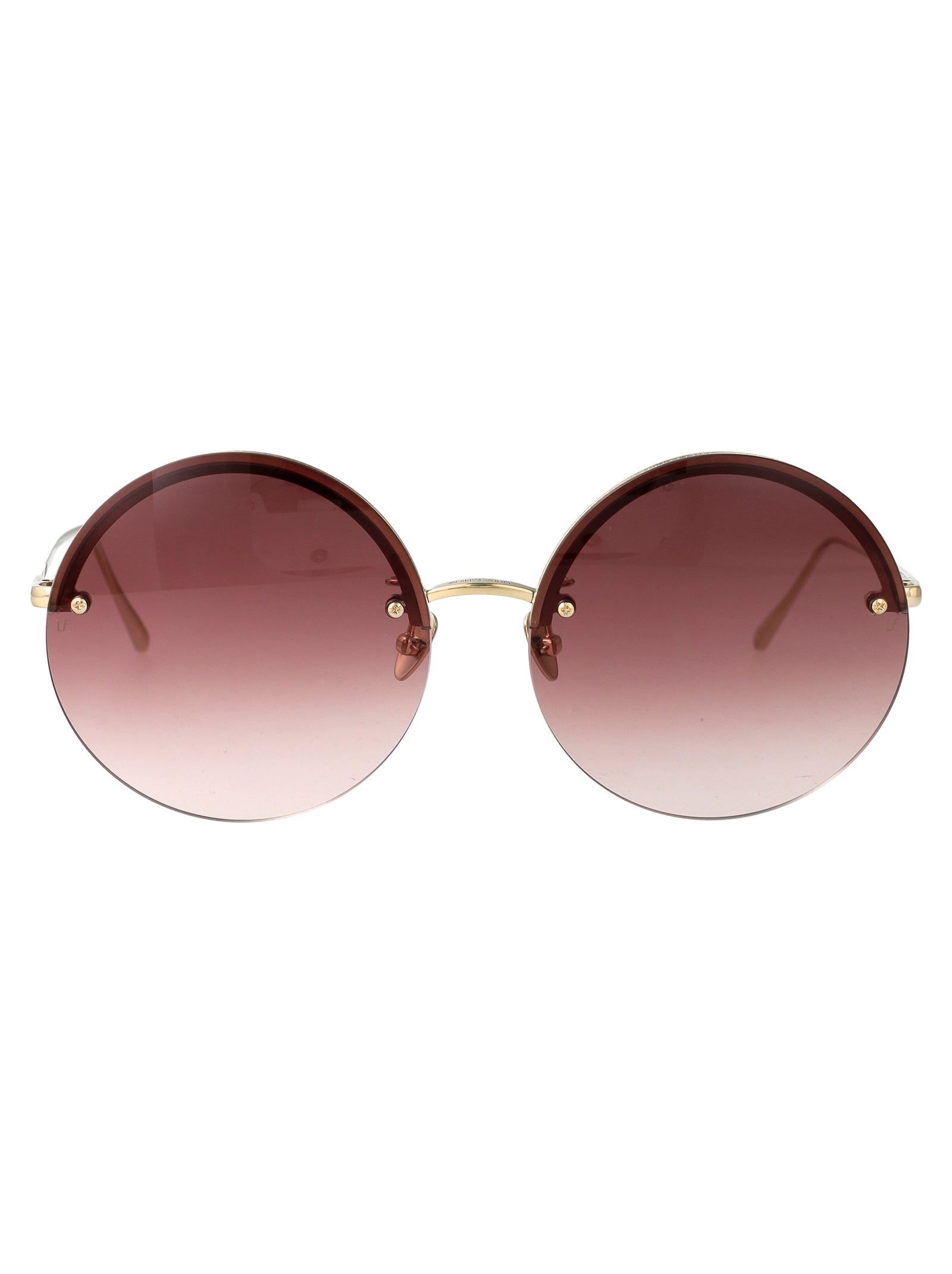 LINDA FARROW Gradient Acetate and Metal Sunglasses for Women