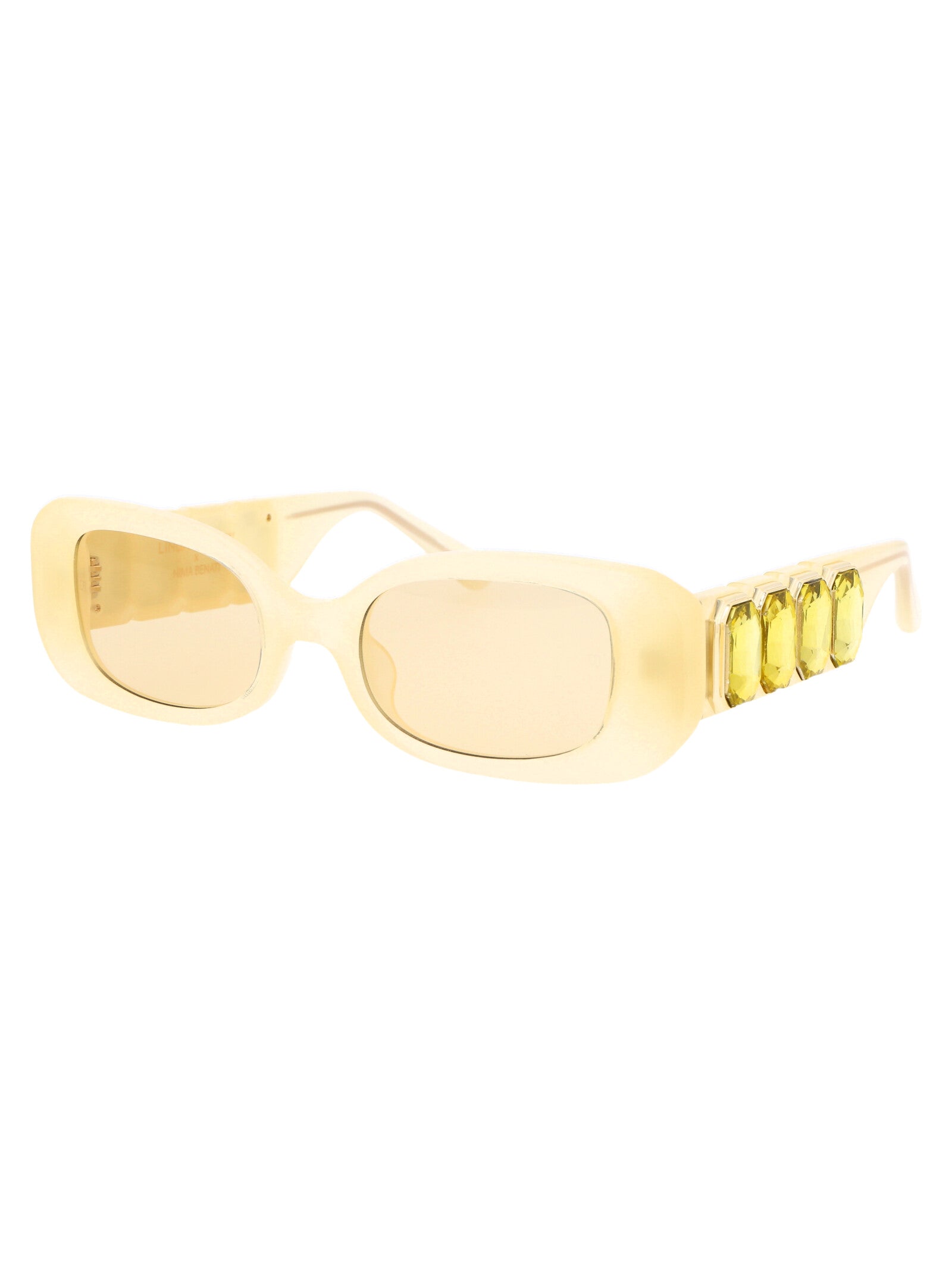 LINDA FARROW Fashionable Acetate Sunglasses for Women - SS25