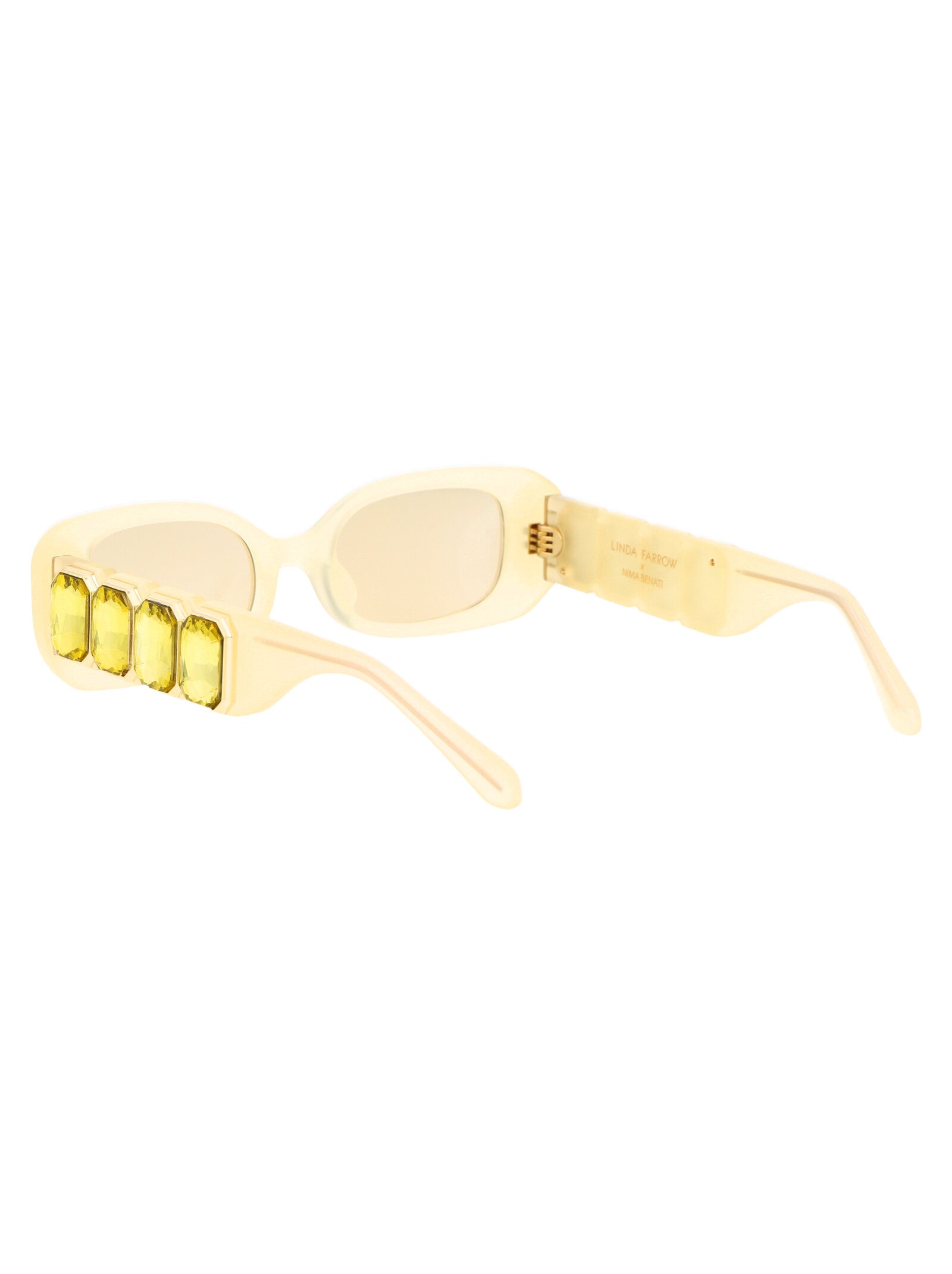 LINDA FARROW Fashionable Acetate Sunglasses for Women - SS25