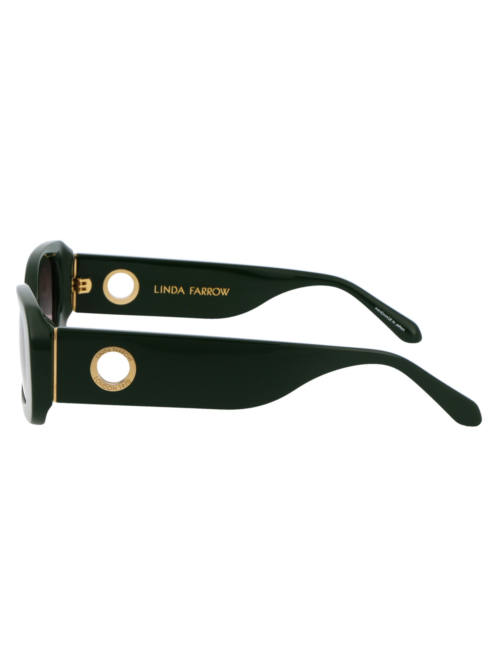 LINDA FARROW Chic Acetate Gradient Sunglasses for Women