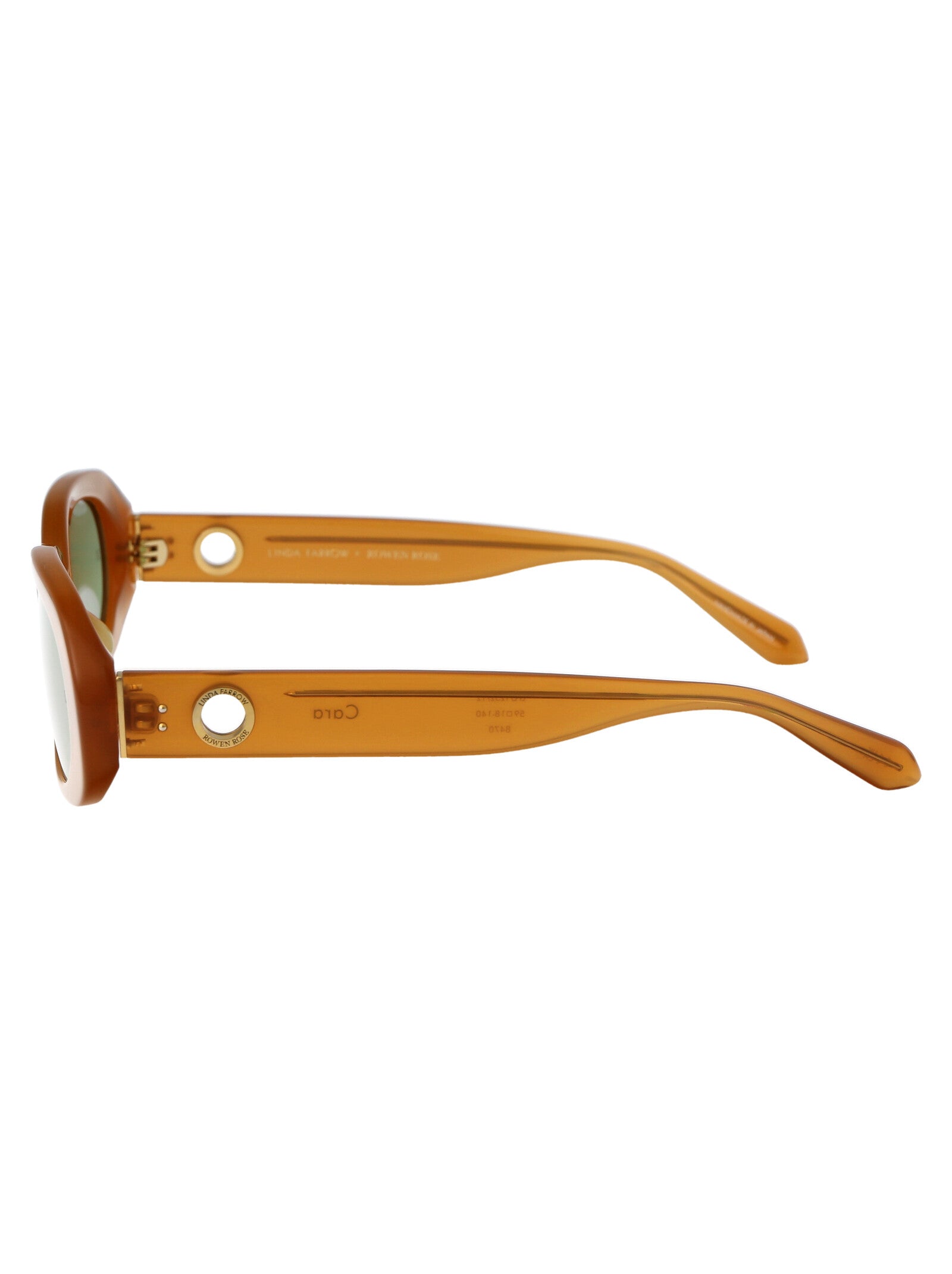 LINDA FARROW Chic Acetate Sunglasses for Women