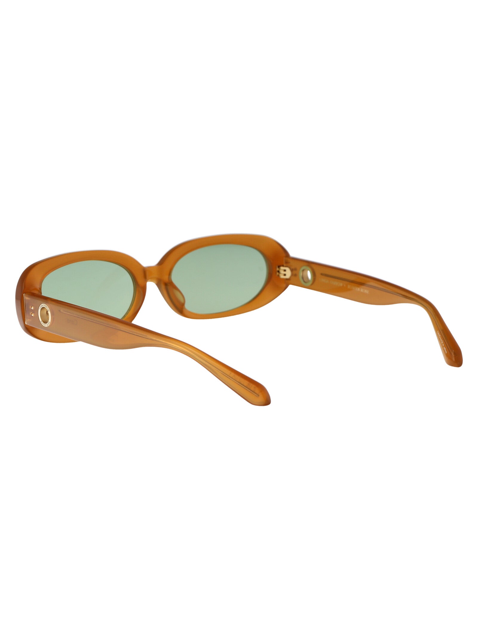 LINDA FARROW Chic Acetate Sunglasses for Women