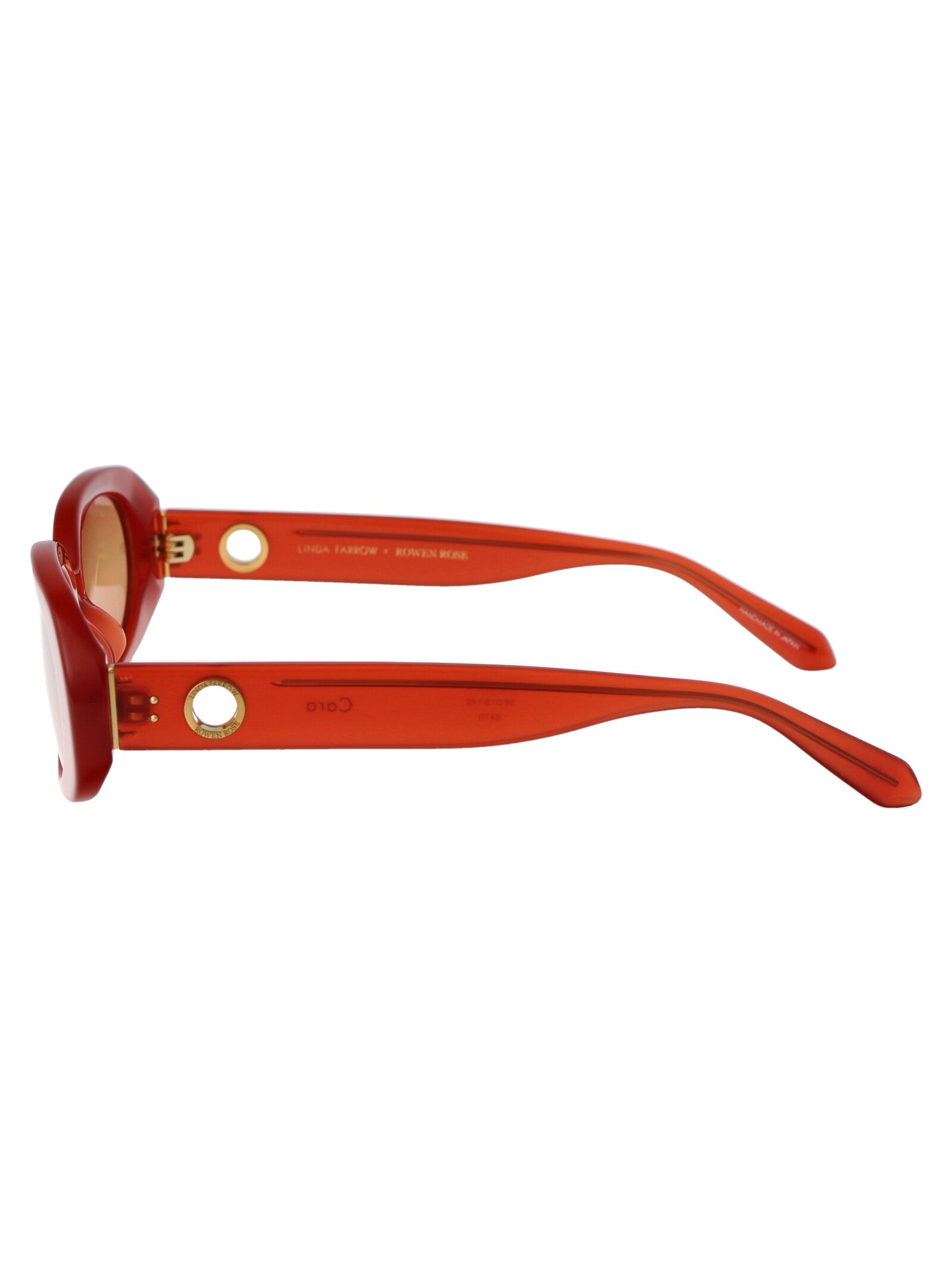 LINDA FARROW Gradient Acetate Sunglasses