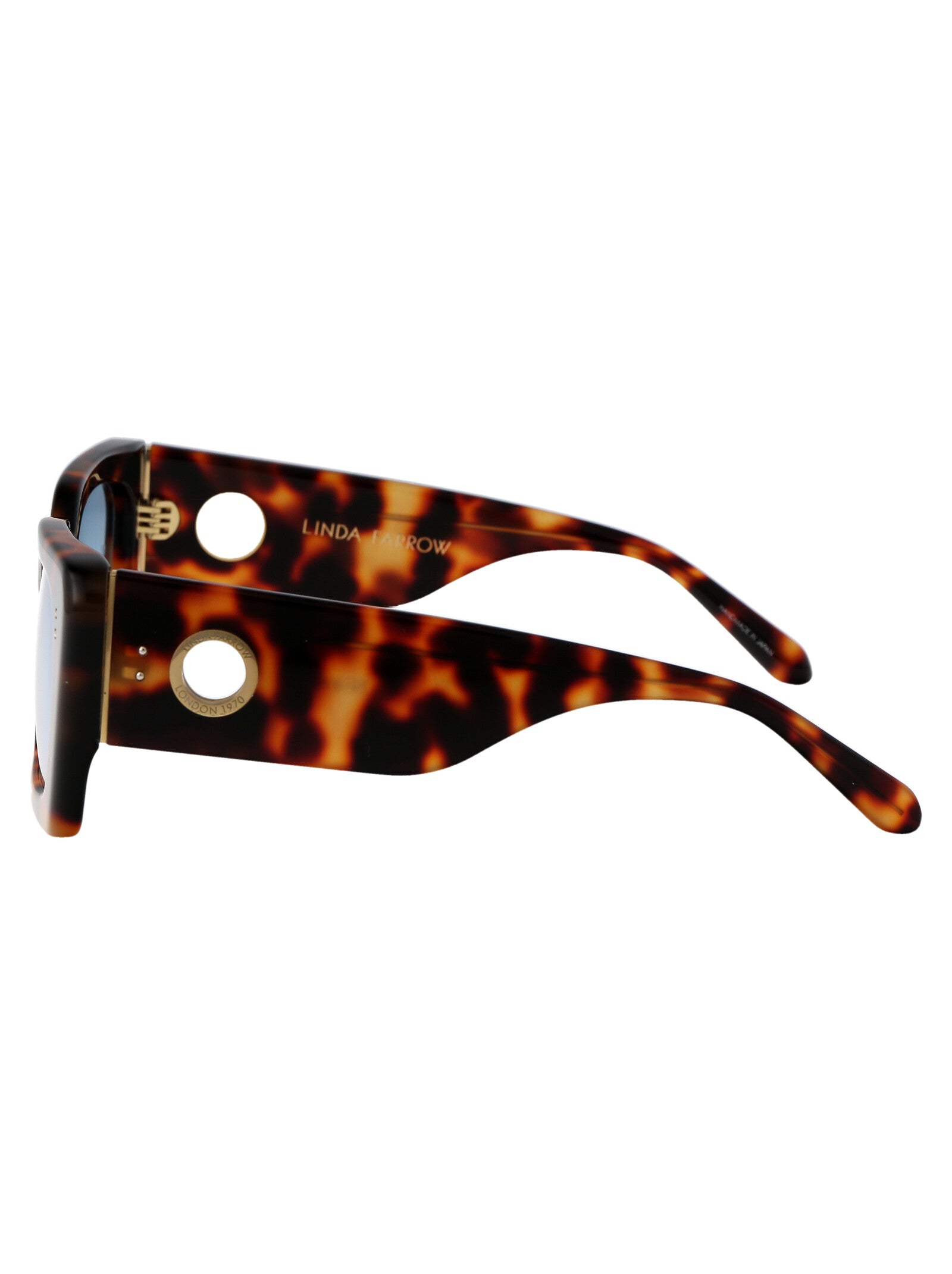 LINDA FARROW 0 T-Shell Women's Acetate Sunglasses