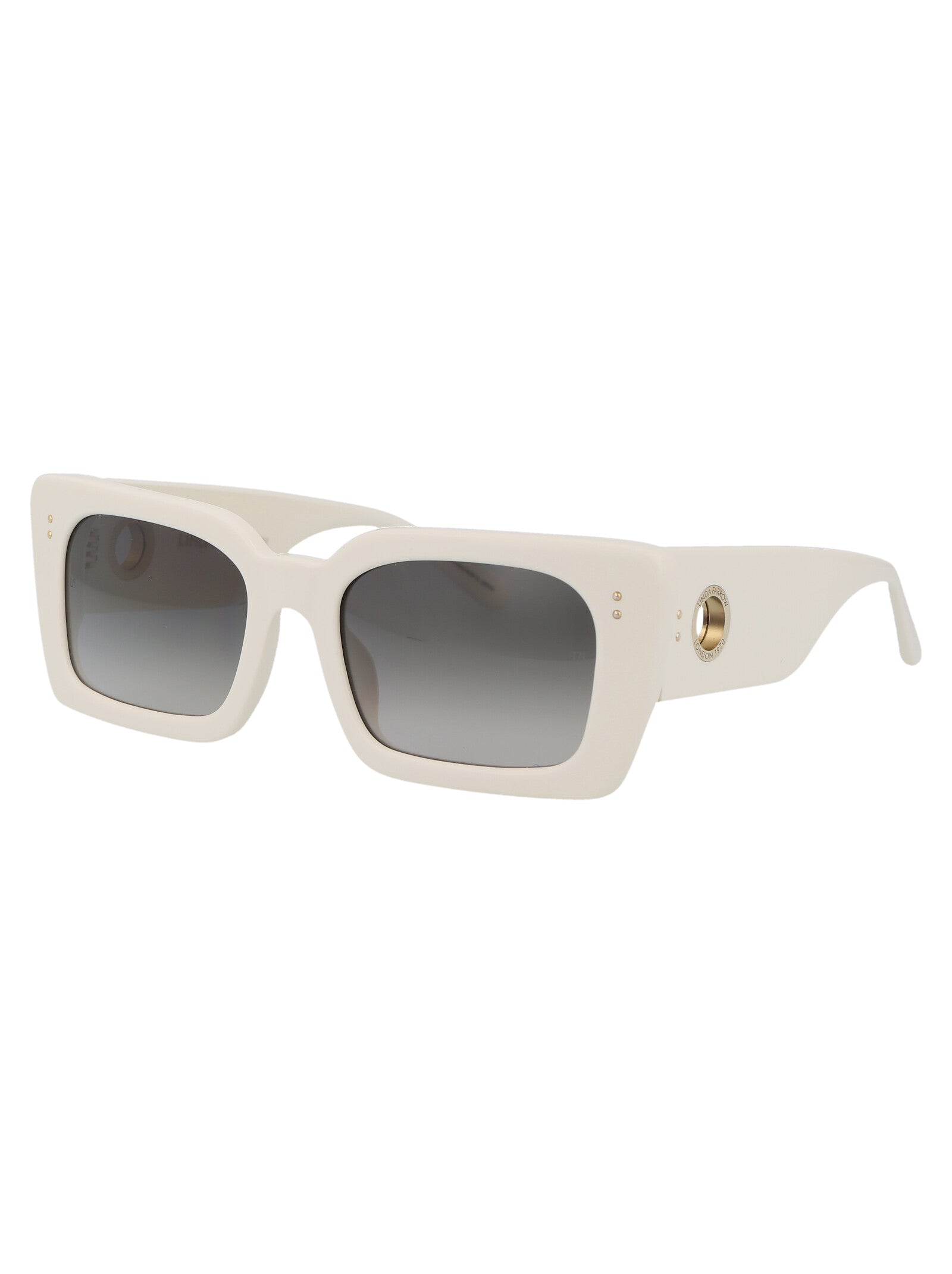 LINDA FARROW Gradient Acetate Sunglasses for Women