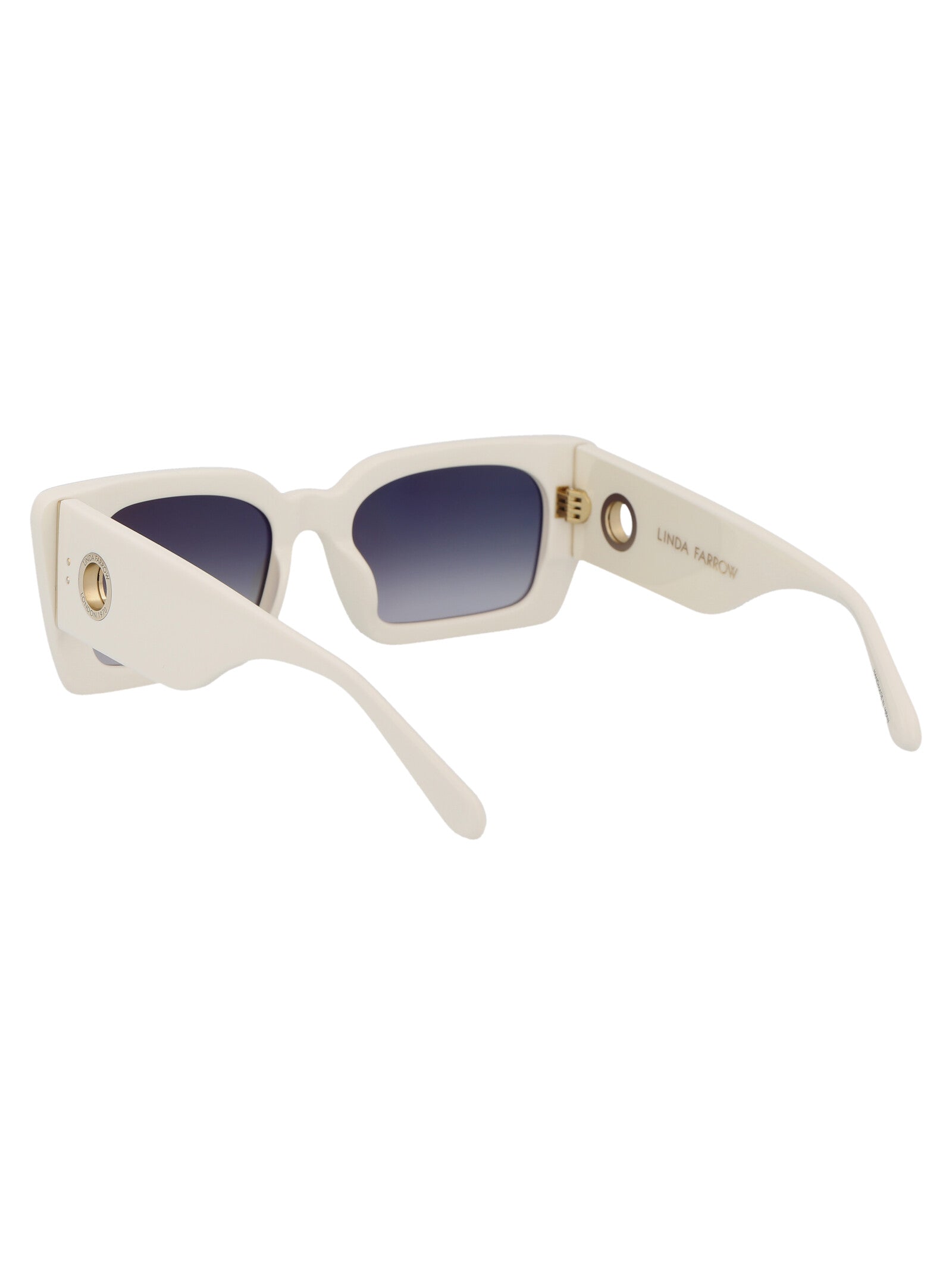 LINDA FARROW Gradient Acetate Sunglasses for Women