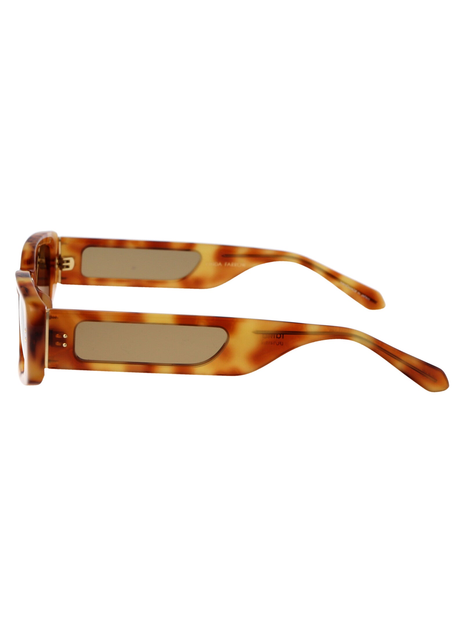 LINDA FARROW Saffron Acetate Sunglasses for Women