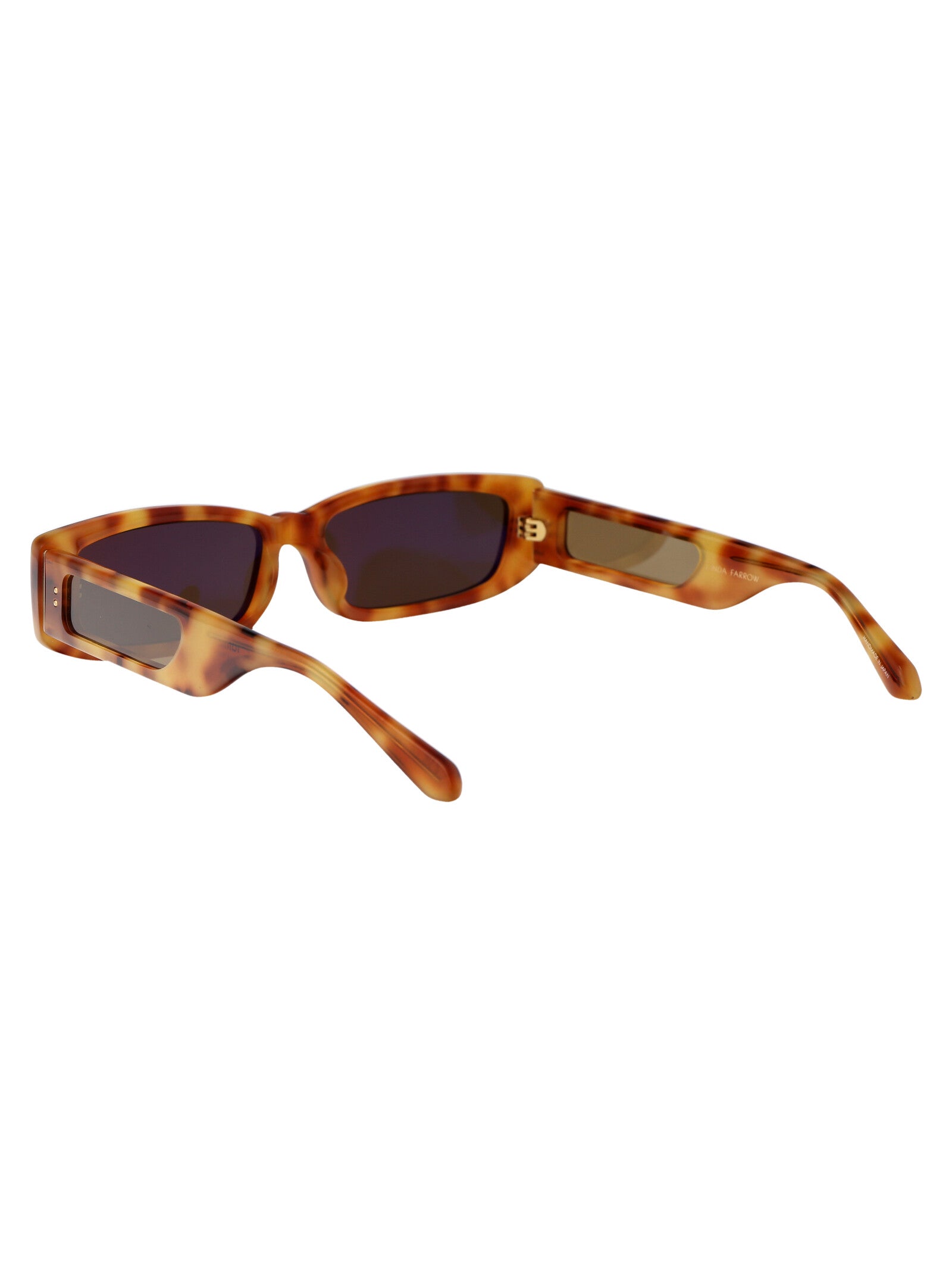 LINDA FARROW Saffron Acetate Sunglasses for Women