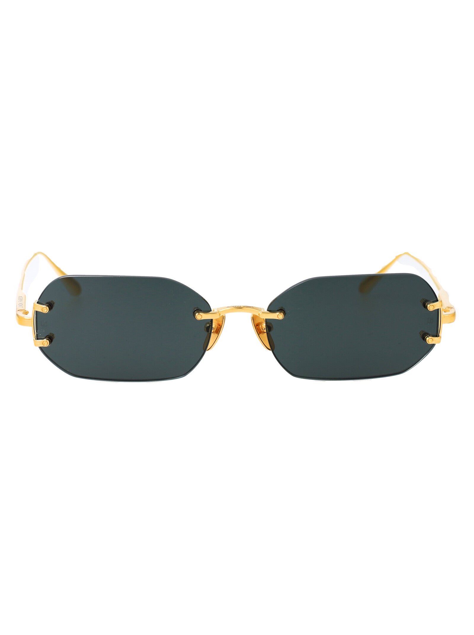 LINDA FARROW Stylish Titanium Sunglasses for Women - SS25 Collection