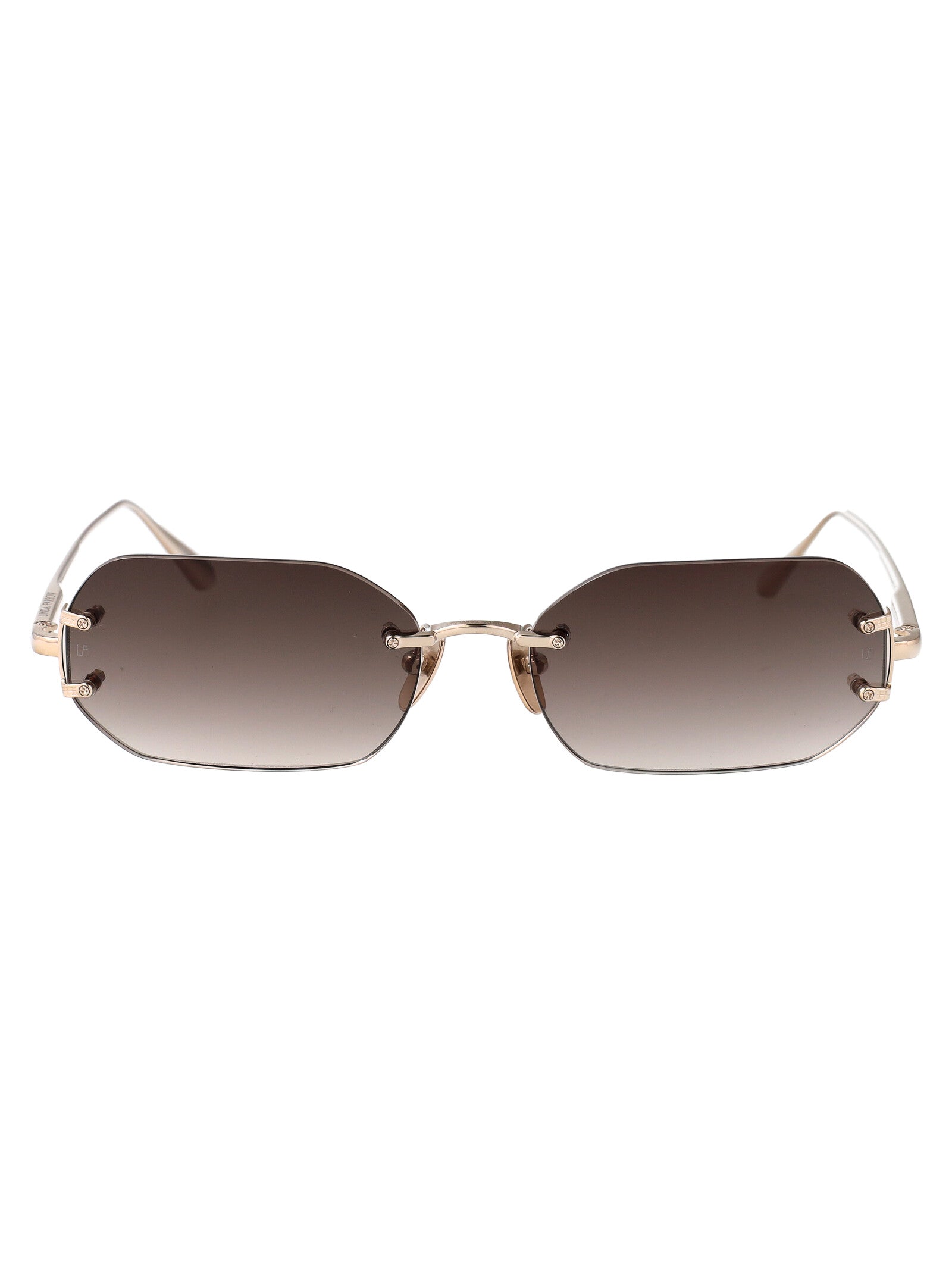 LINDA FARROW Titanium Sunglasses for Women - SS25 Collection